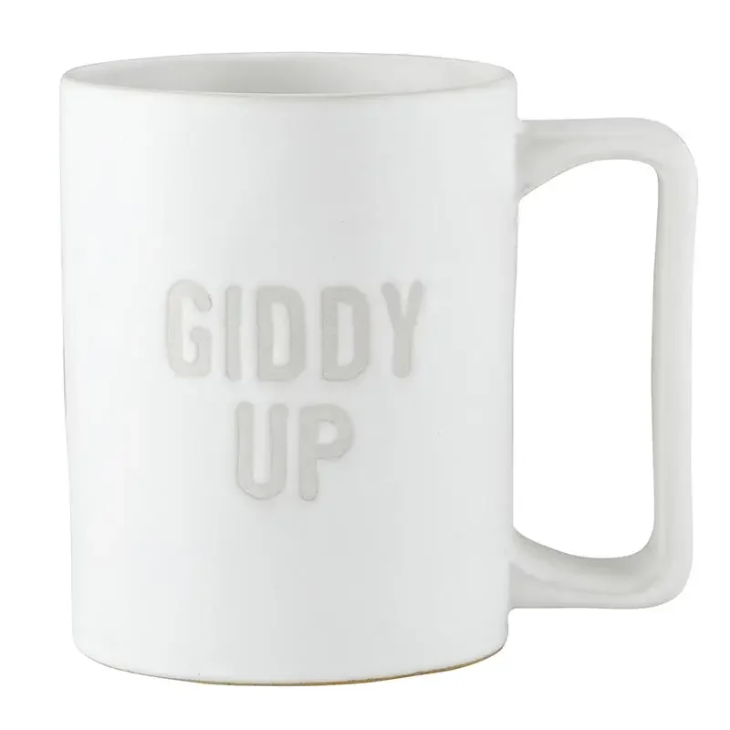 Face To Face Organic Mug - Giddy Up