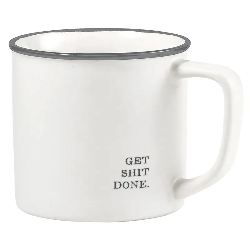 Face To Face Coffee Mug - Get Shit Done
