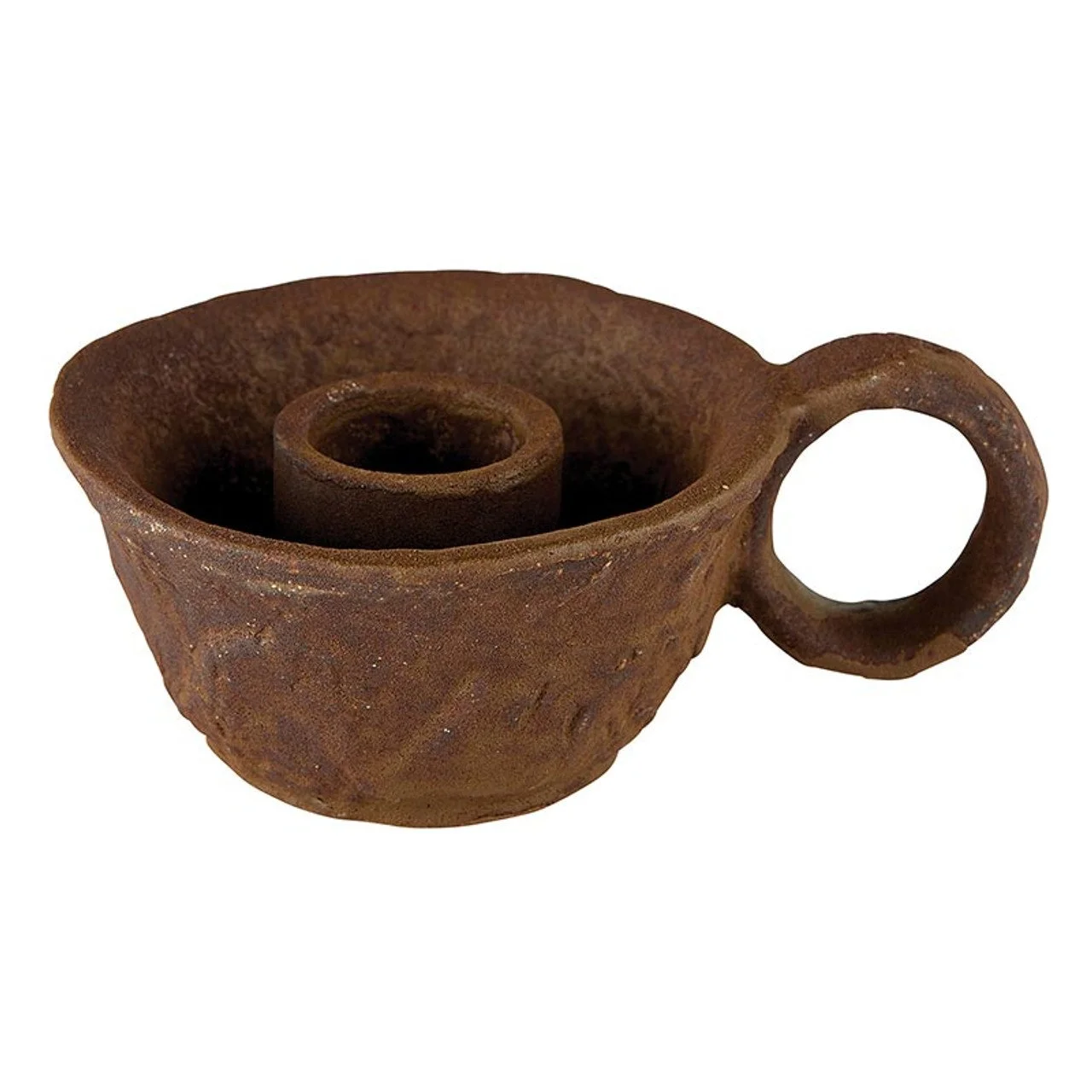 Mini brown  candleholder