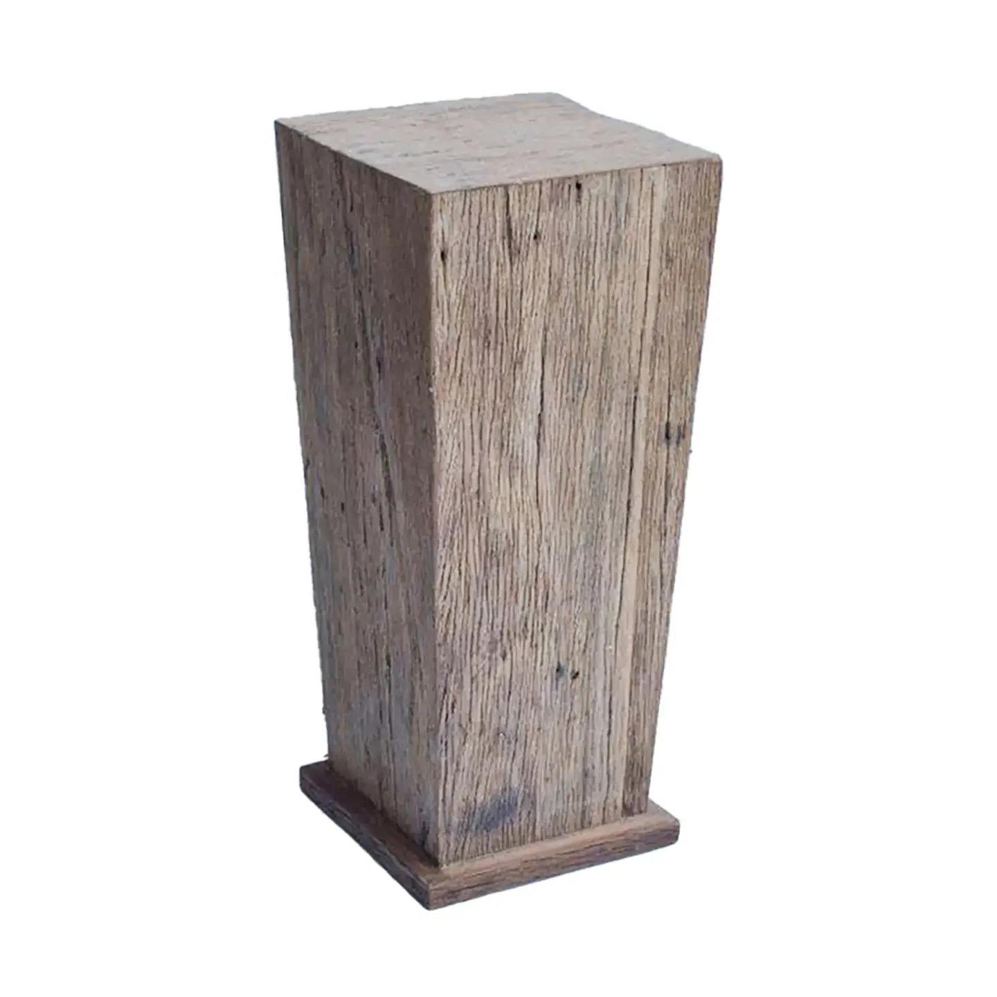 Reclaimed Wood Table Stand