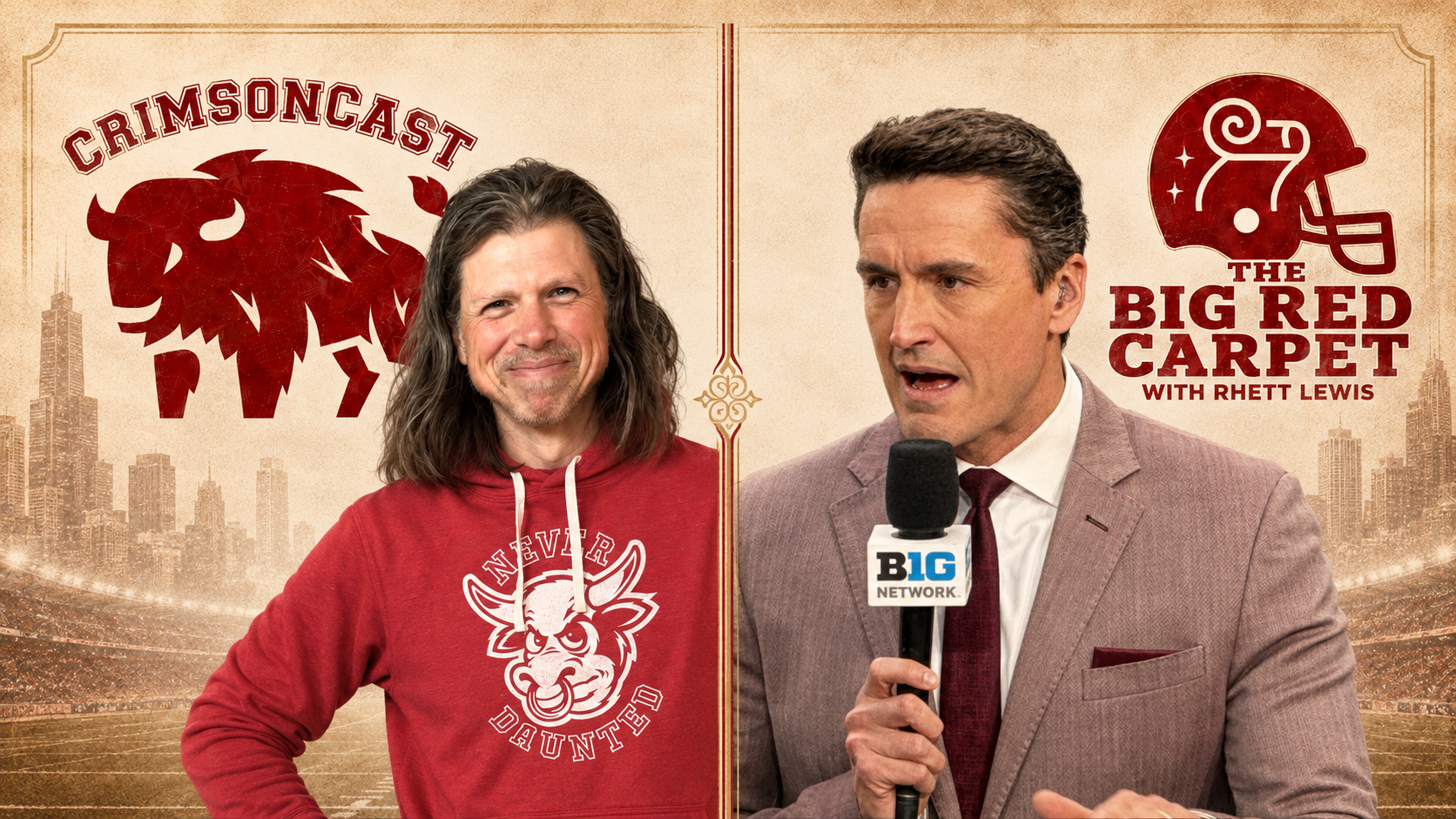 CrimsonCast & The Big Red Carpet Logos