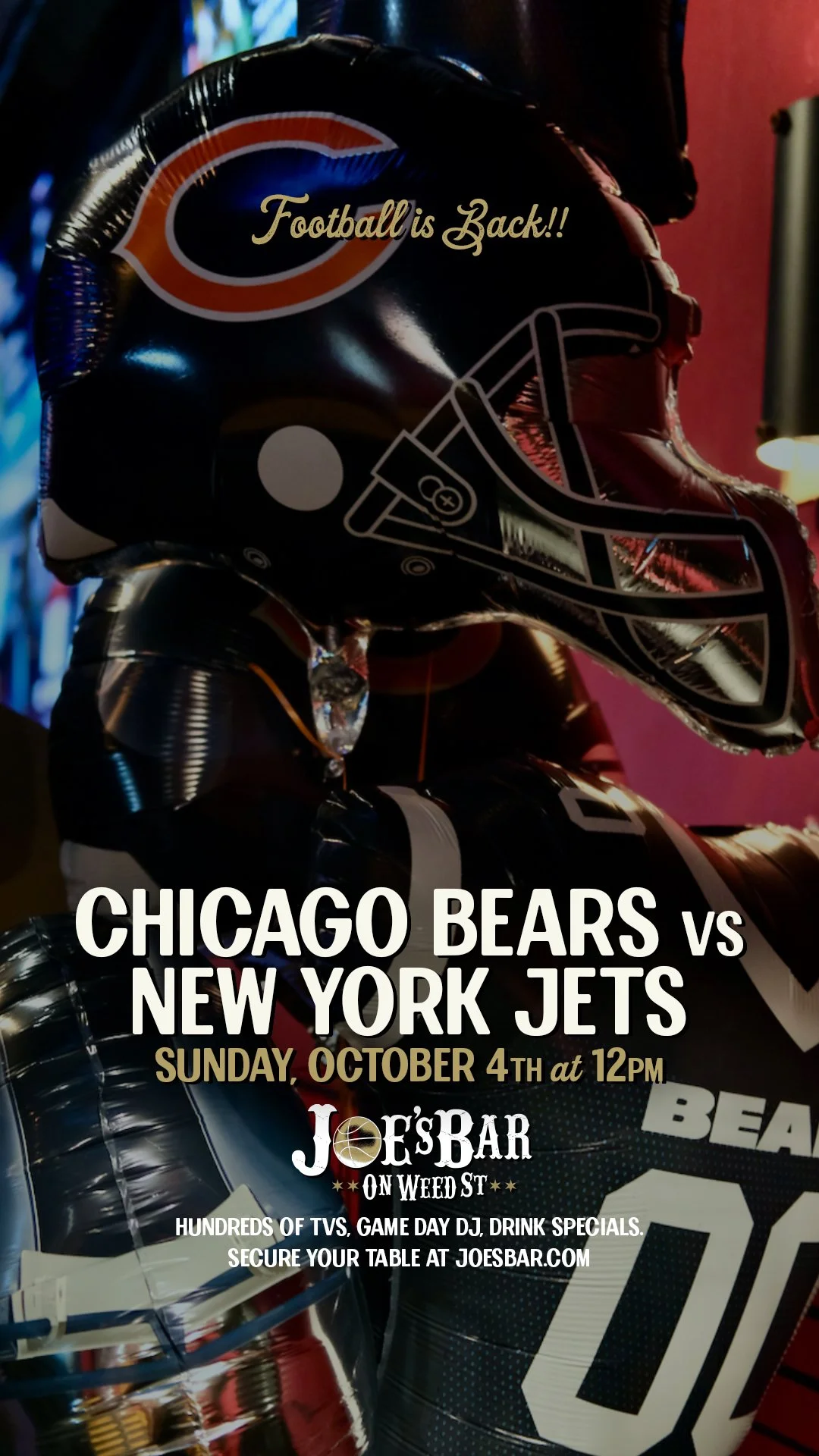 10/4 Bears Game