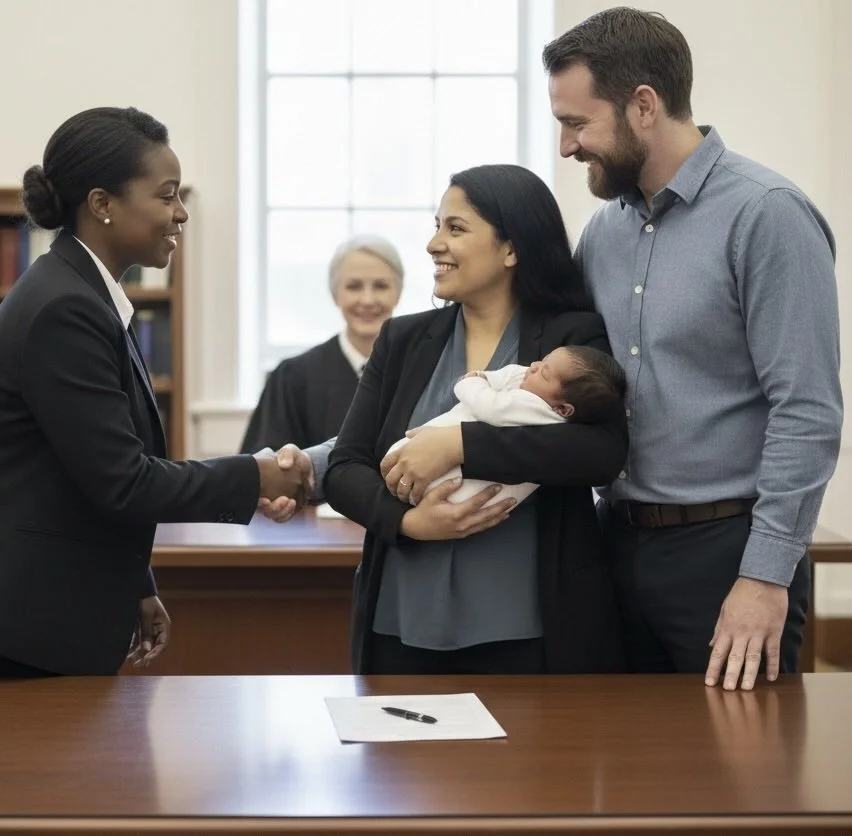 Virginia family law attorney guiding clients through the adoption process