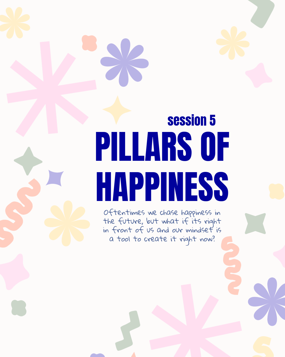 PILLARS OF HAPPINESS - WORKSHEET