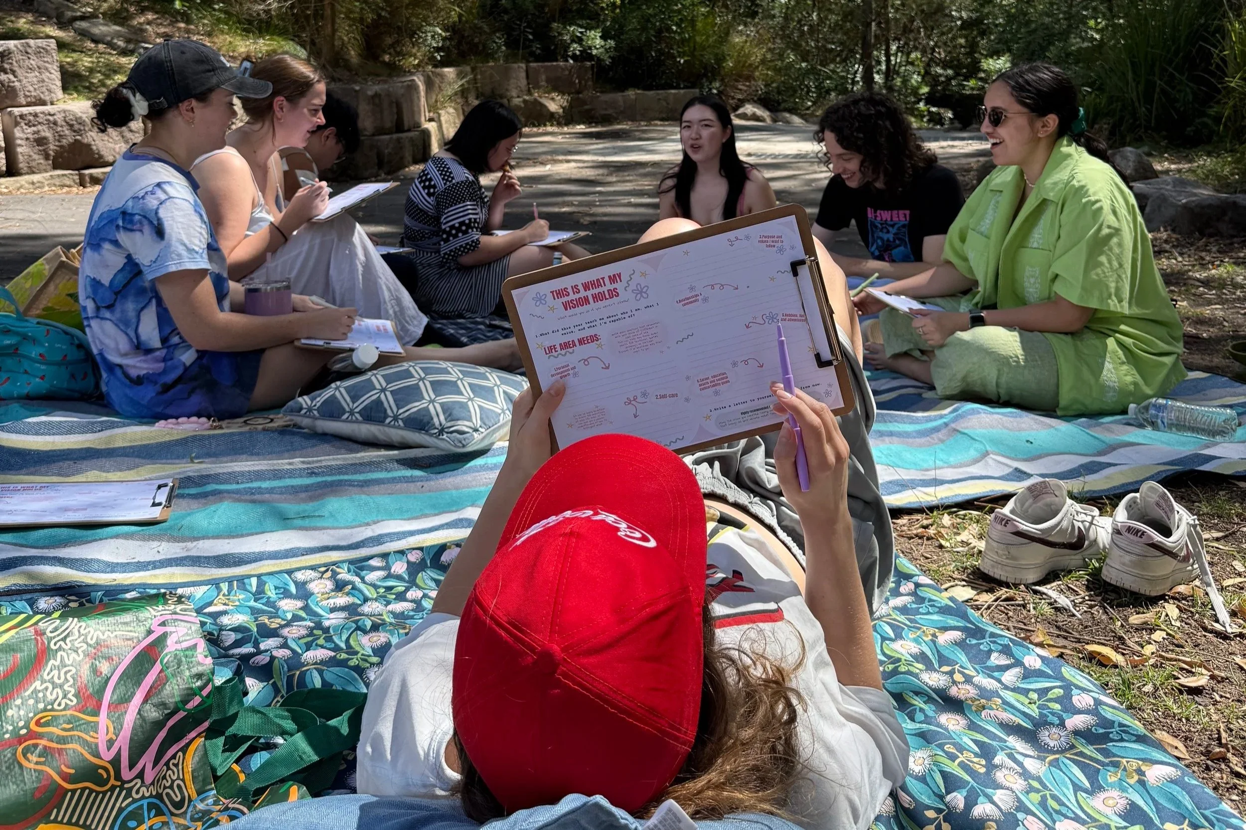 community of people loving themselves and working on their self-development 