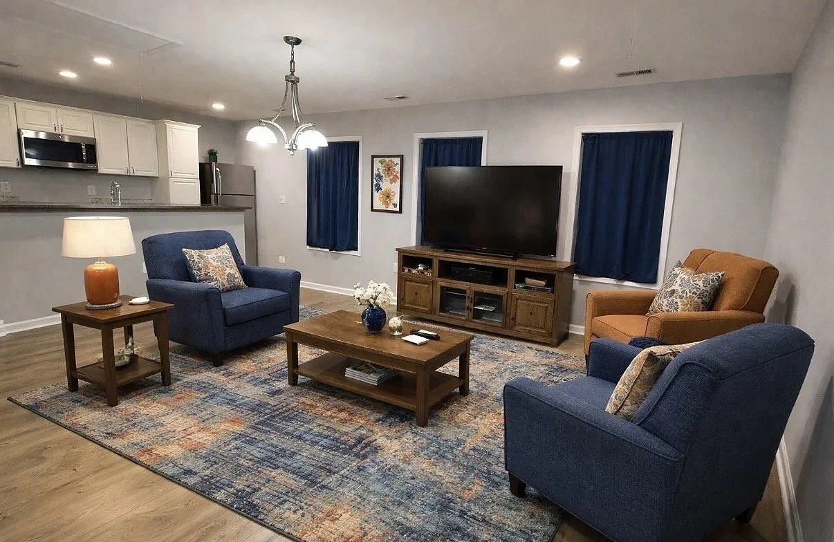 Living Area (Staged)