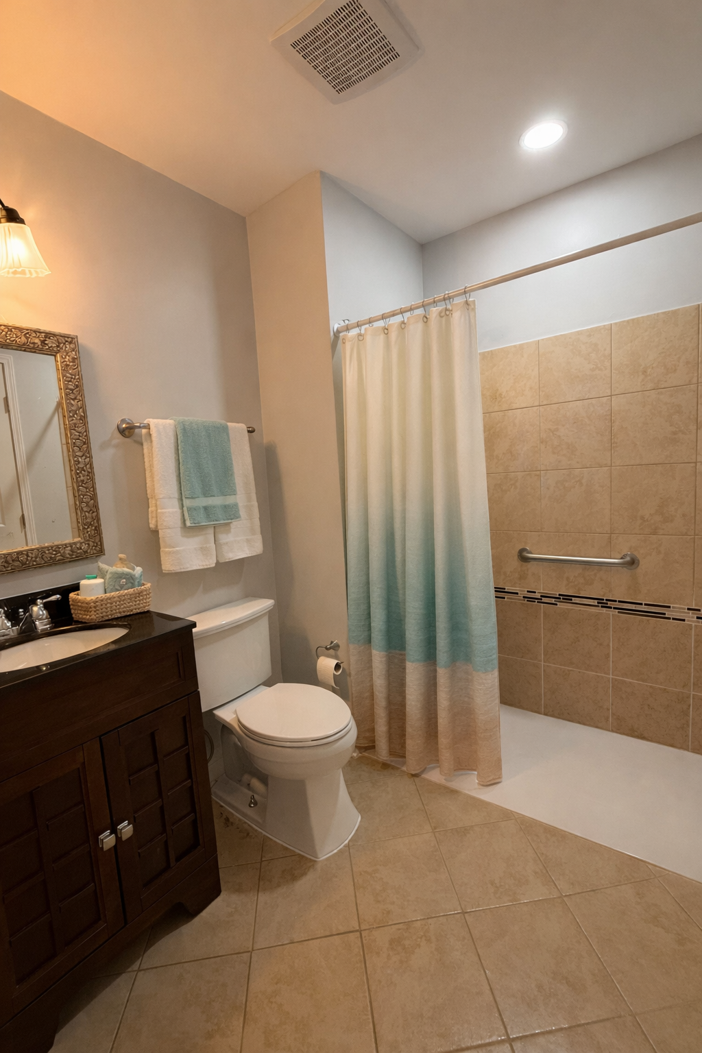 Private Suite 2 - Bathroom (Staged)