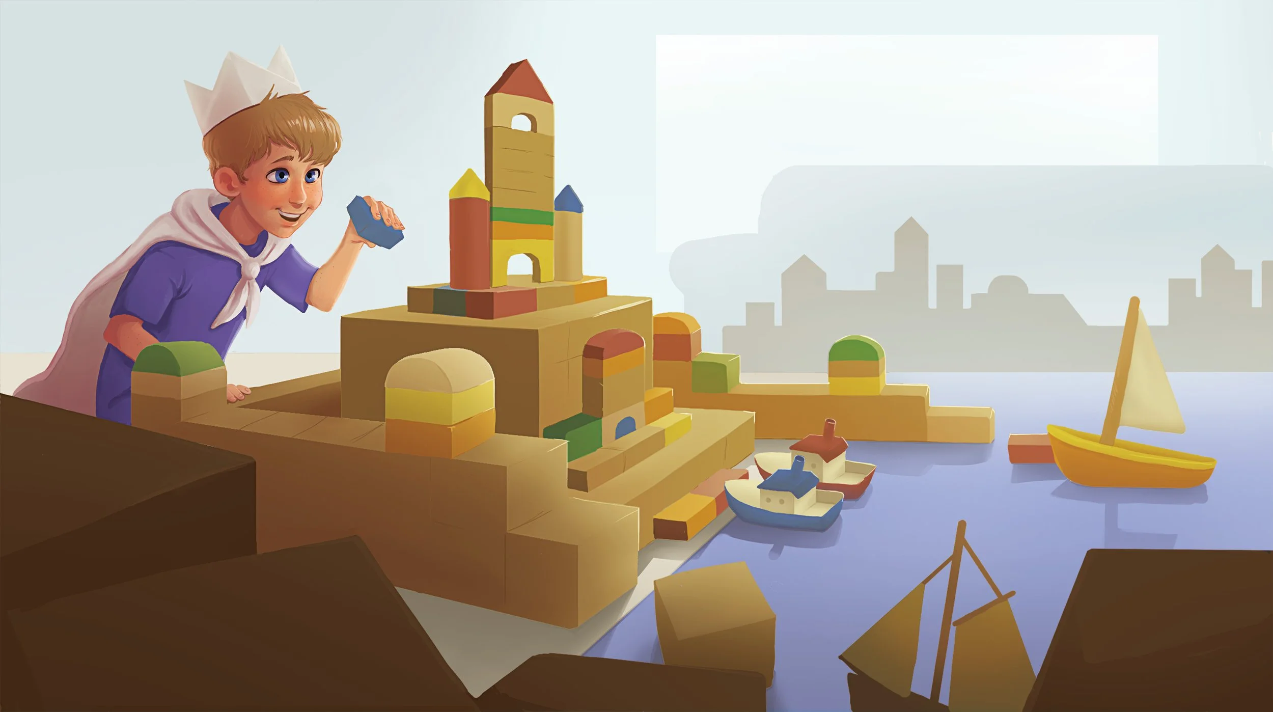 His Kingdom of Blocks