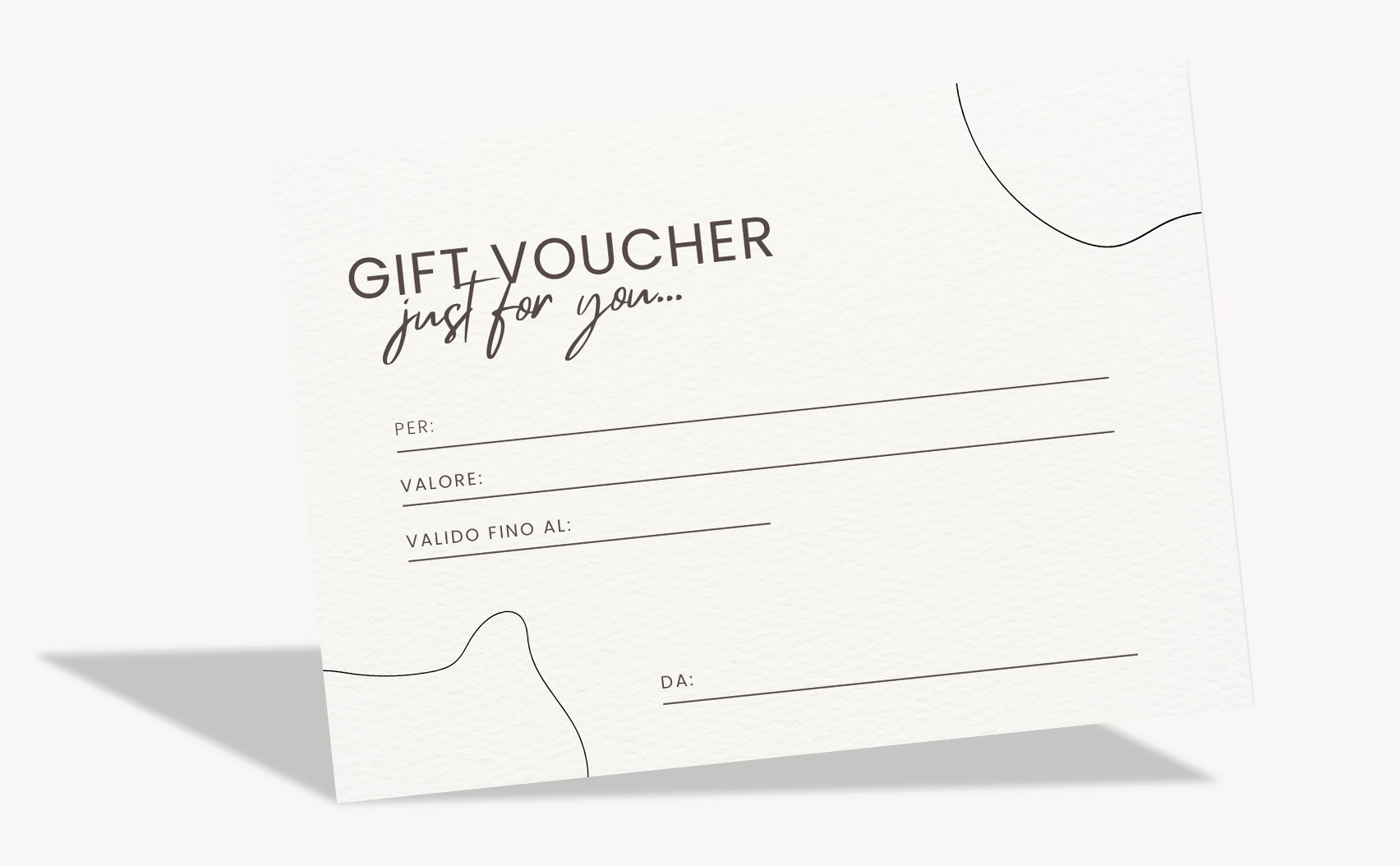 Gift voucher