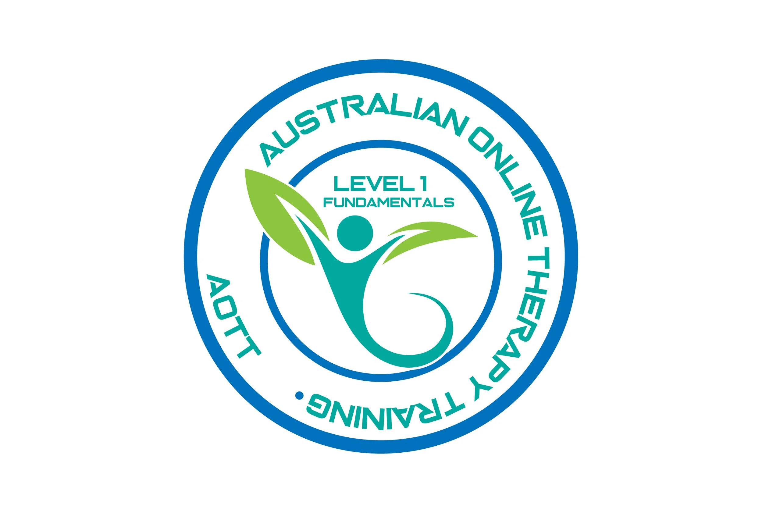 Australian online therapy training AOTT badge certified qualified counsellor
