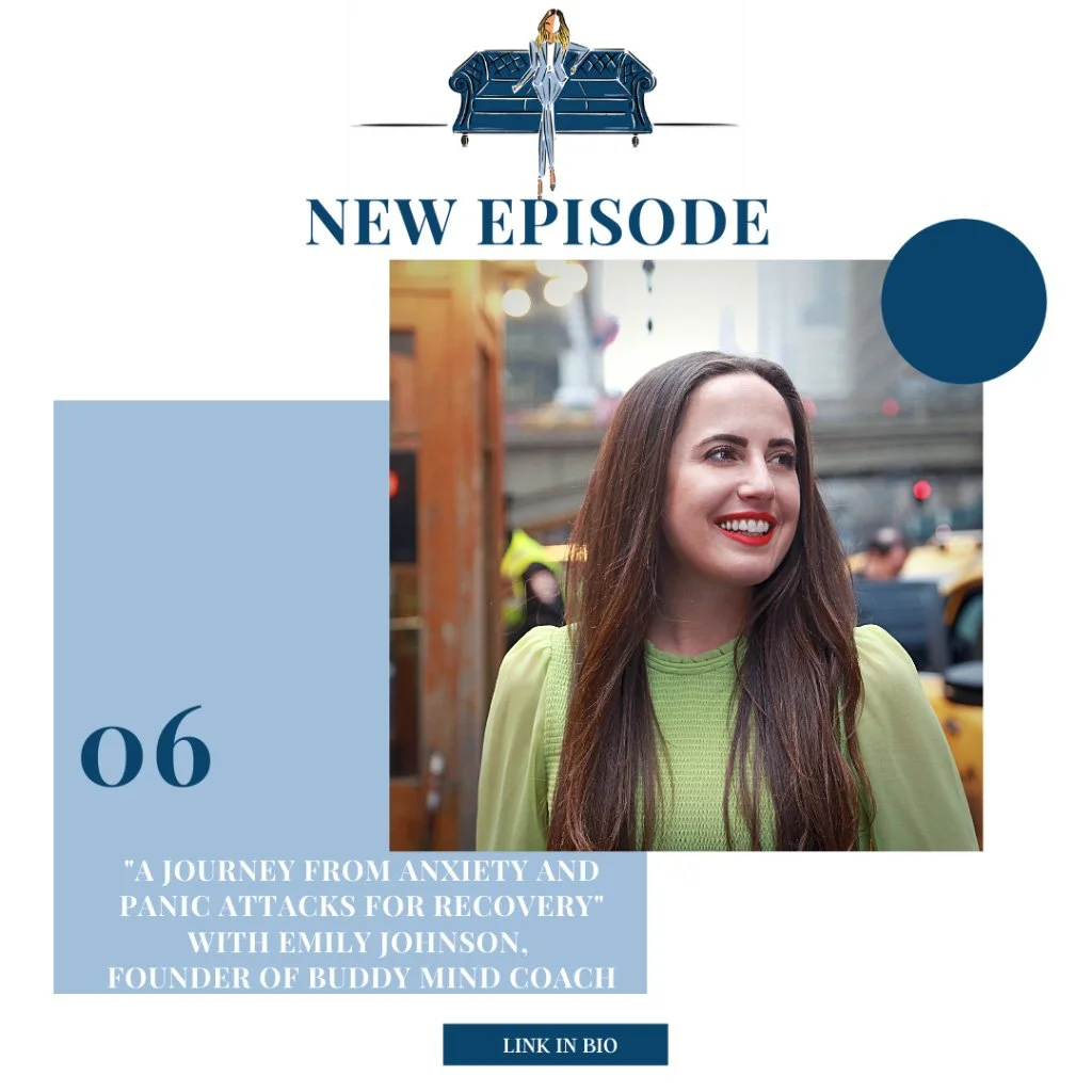 A Journey From Anxiety and Panic Attacks for Recovery with Emily Johnson, founder of Buddy Mind Coach App
