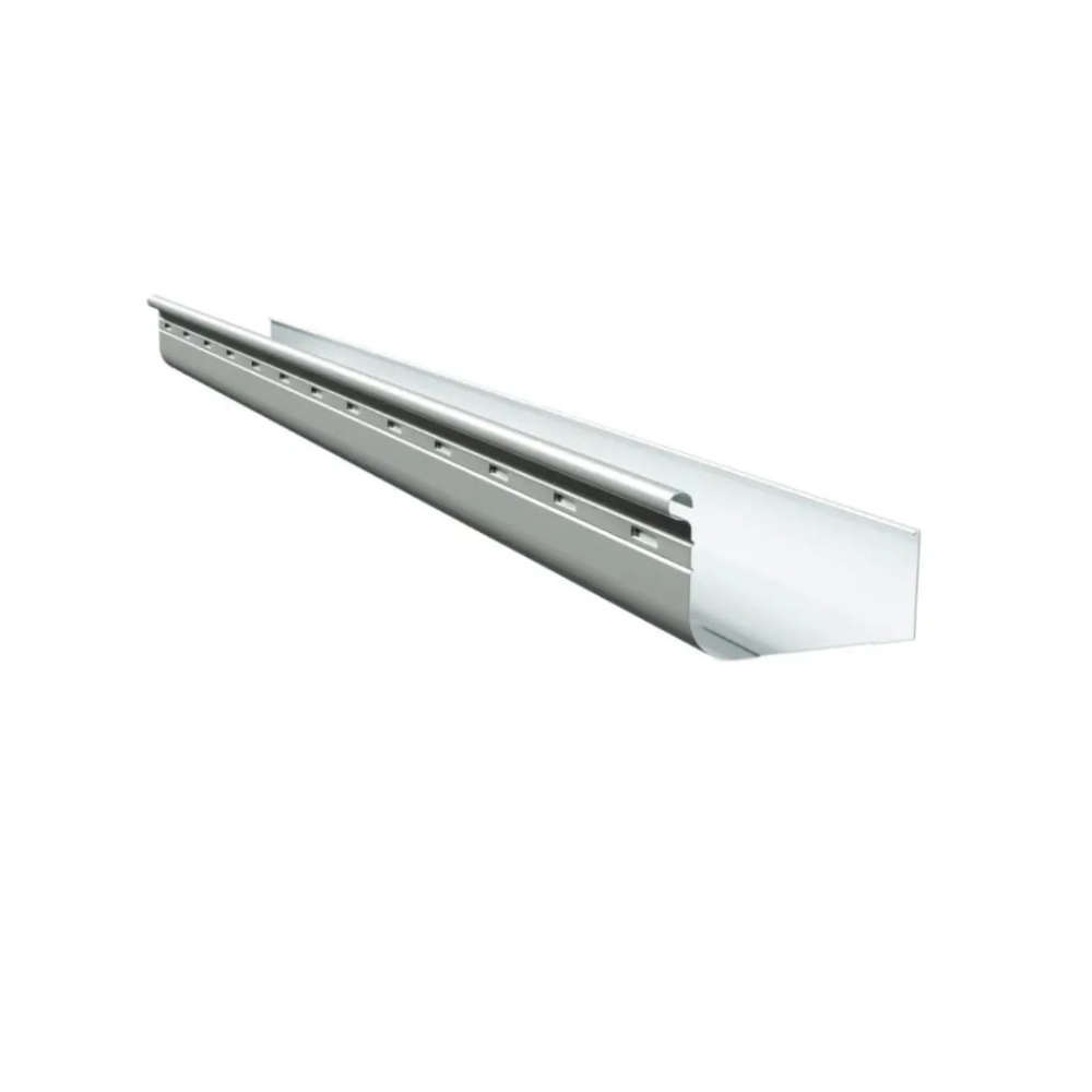 (Slotted) Quad Gutter 0.42 125mm Matt Finish