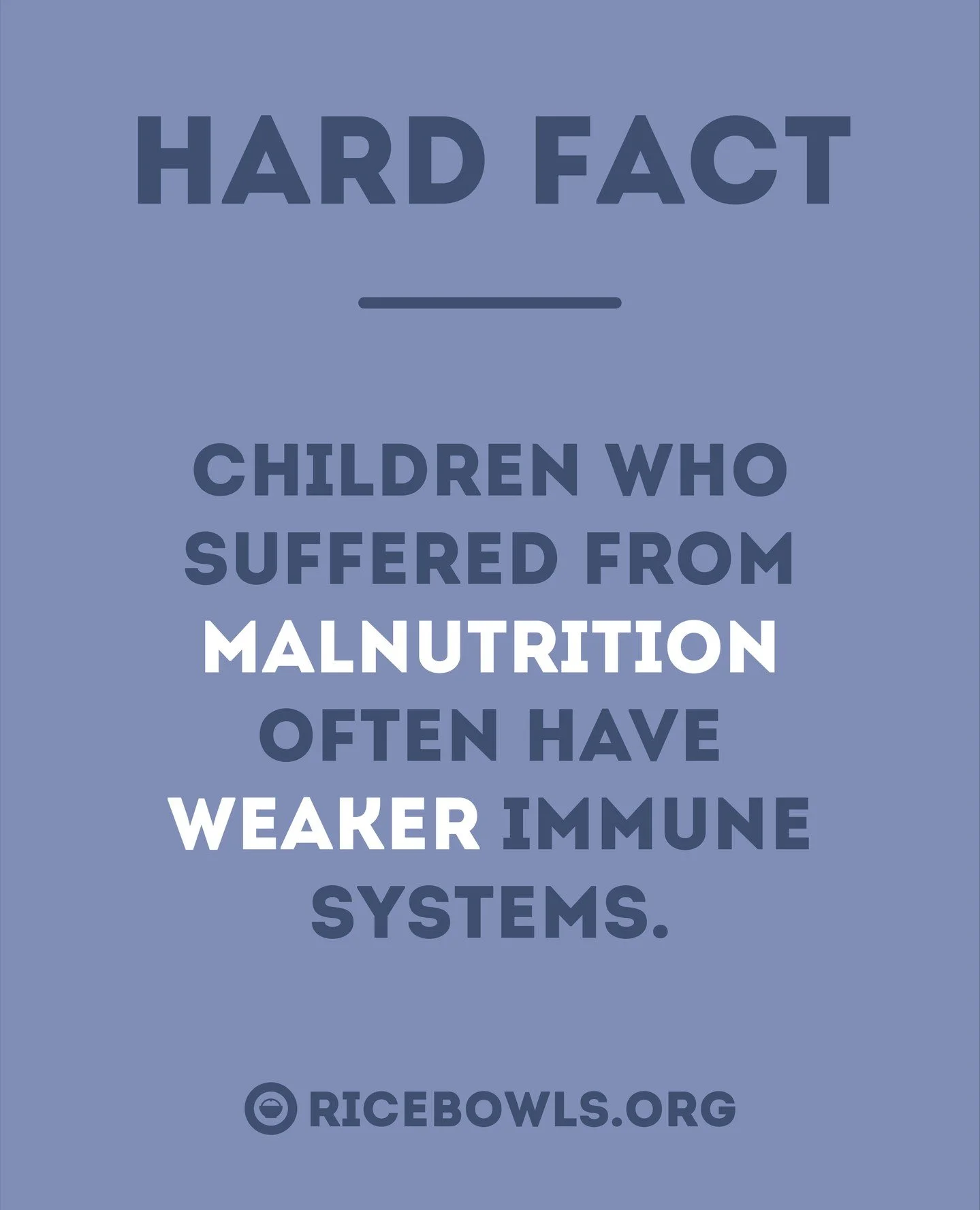 Food isn&rsquo;t just about feeling full&hellip; it&rsquo;s what helps kids stay healthy, fight off sickness and keep going day to day. We are committed to providing consistent daily meals to all of our kids.⁠
⁠
Learn more at RiceBowls.org⁠
#FightHun