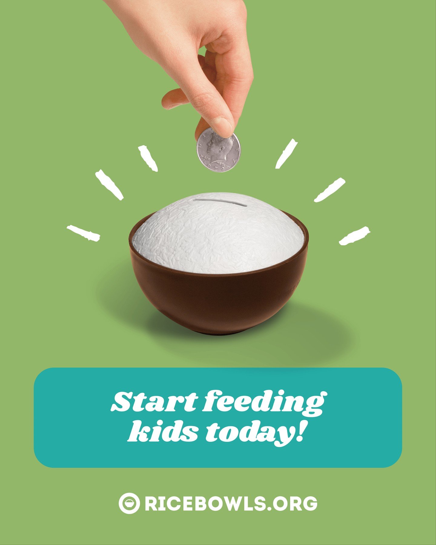 Looking for an easy summer mission project with impact! Hold a Rice Bowls piggy bank drive with your church, school, business, organization or family and collect change to help feed orphaned children around the world! We even have free curriculum for