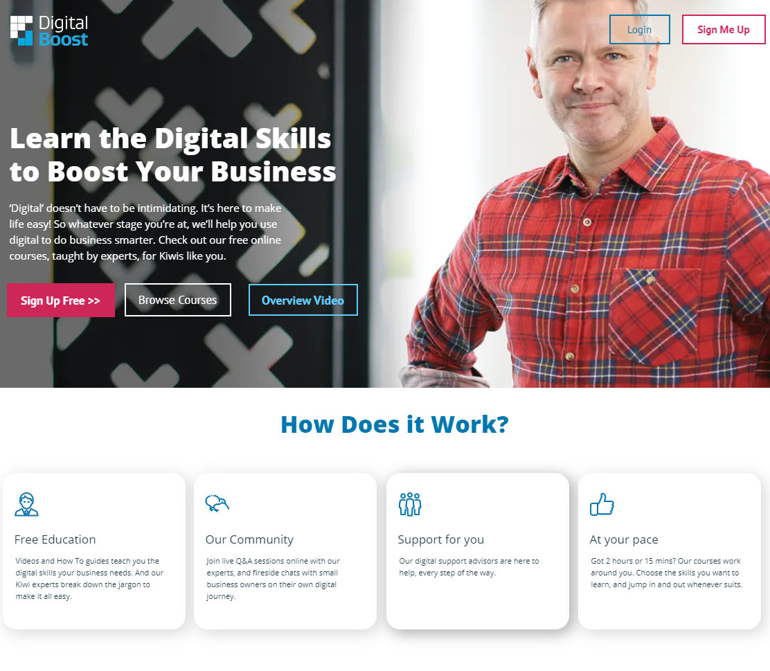 Digital Boost - Upskill for FREE