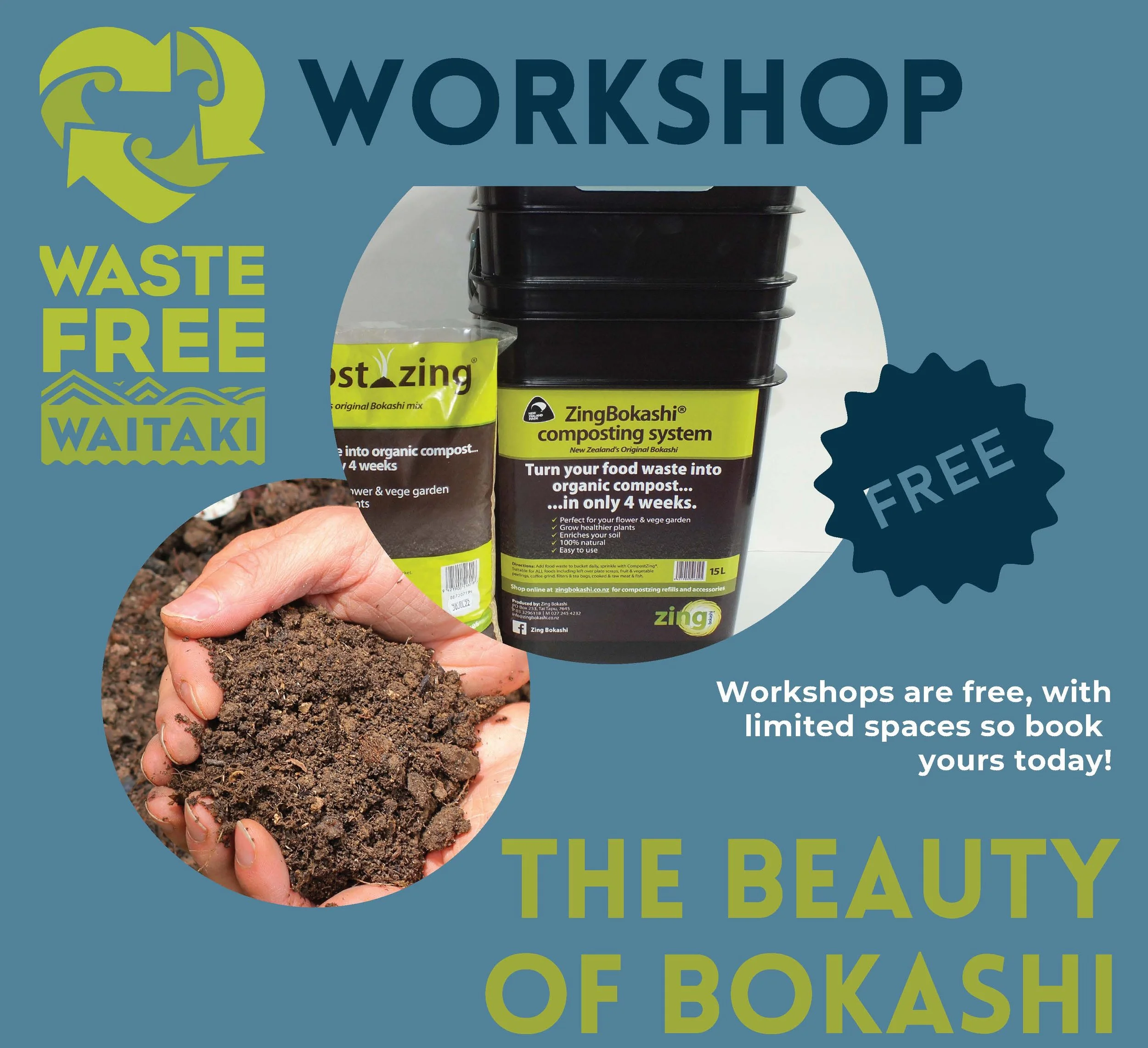 The Beauty of Bokashi - Workshop