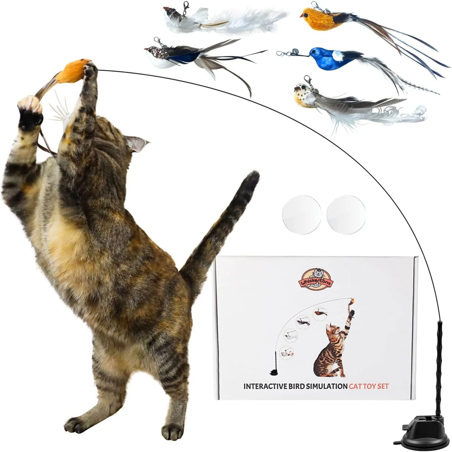 Whiskertons Interactive Bird Toy product picture