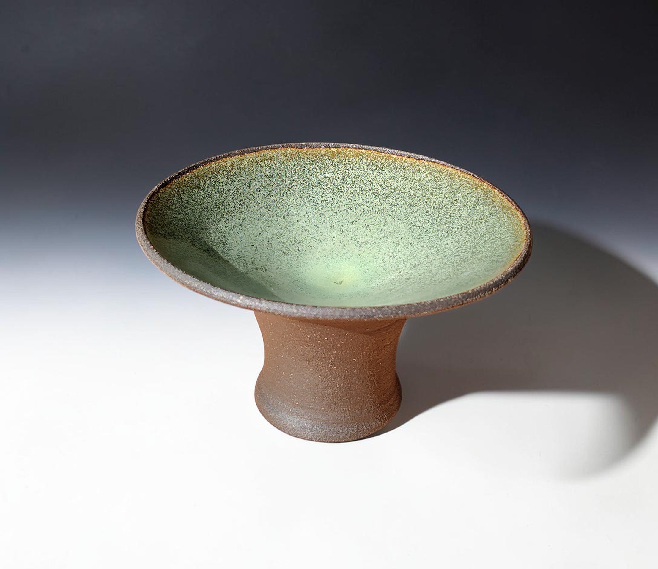 Moss Pedestal Bowl