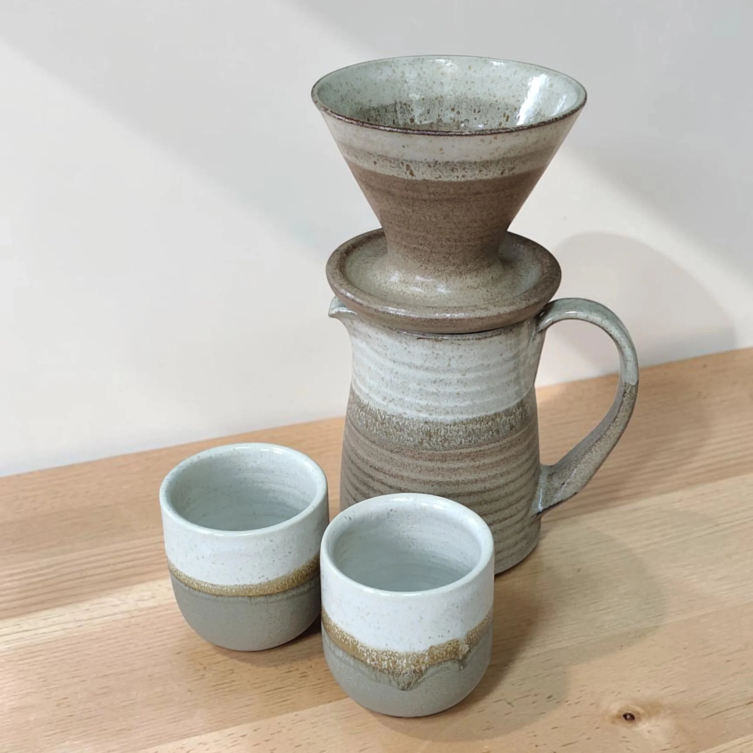 Oak Pour Over Set