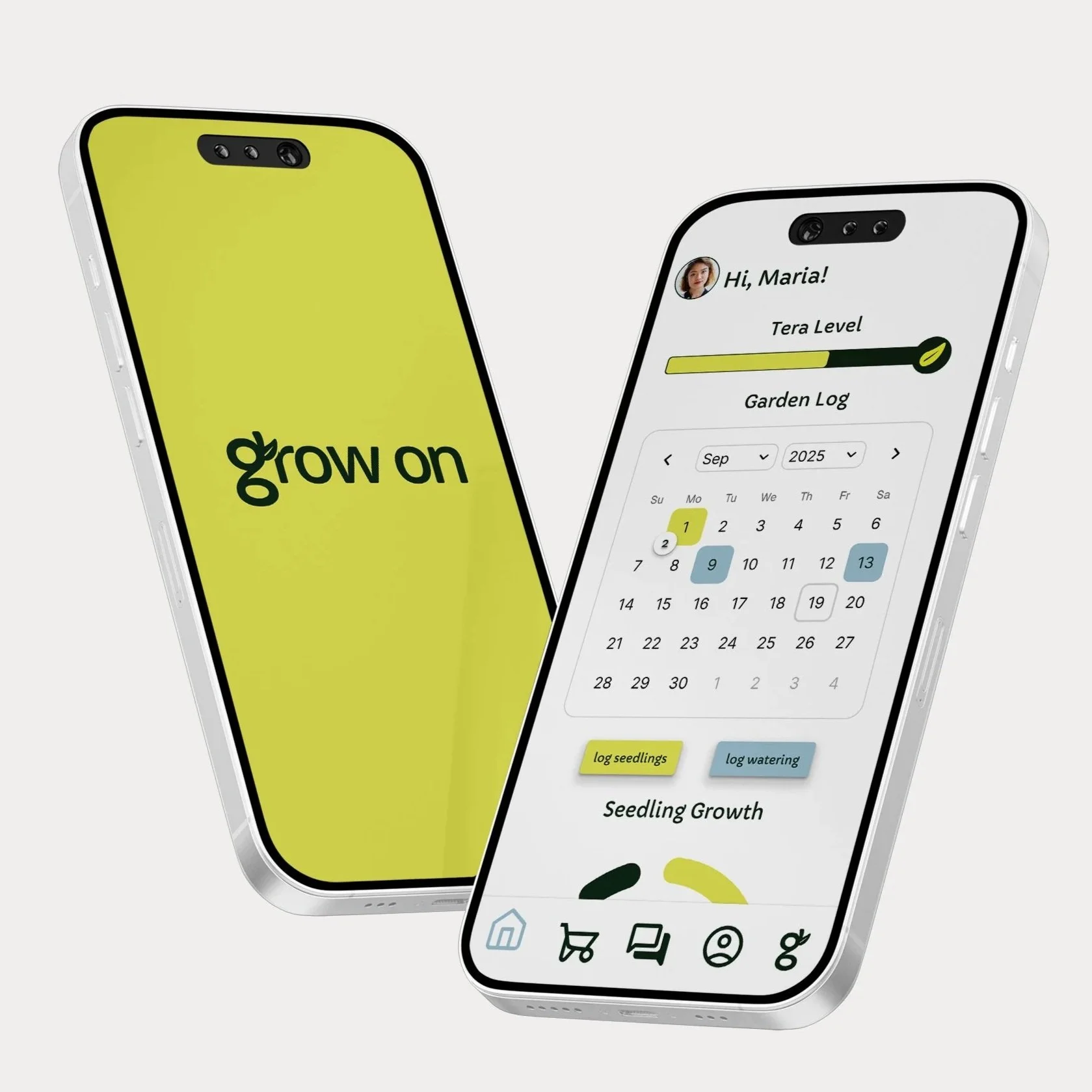Grow On - Mobile App UI/UX