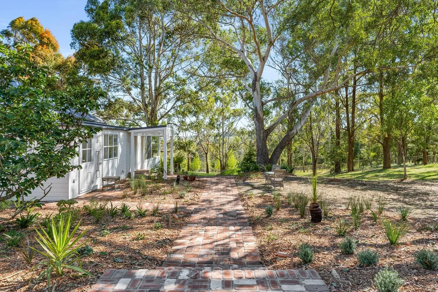 Transforming Outdoor Dreams into Reality

There&rsquo;s nothing quite like watching a space come to life &mdash; from concept sketches to lush green perfection.
This beautiful landscape project sits on a rural property, where the design was carefully