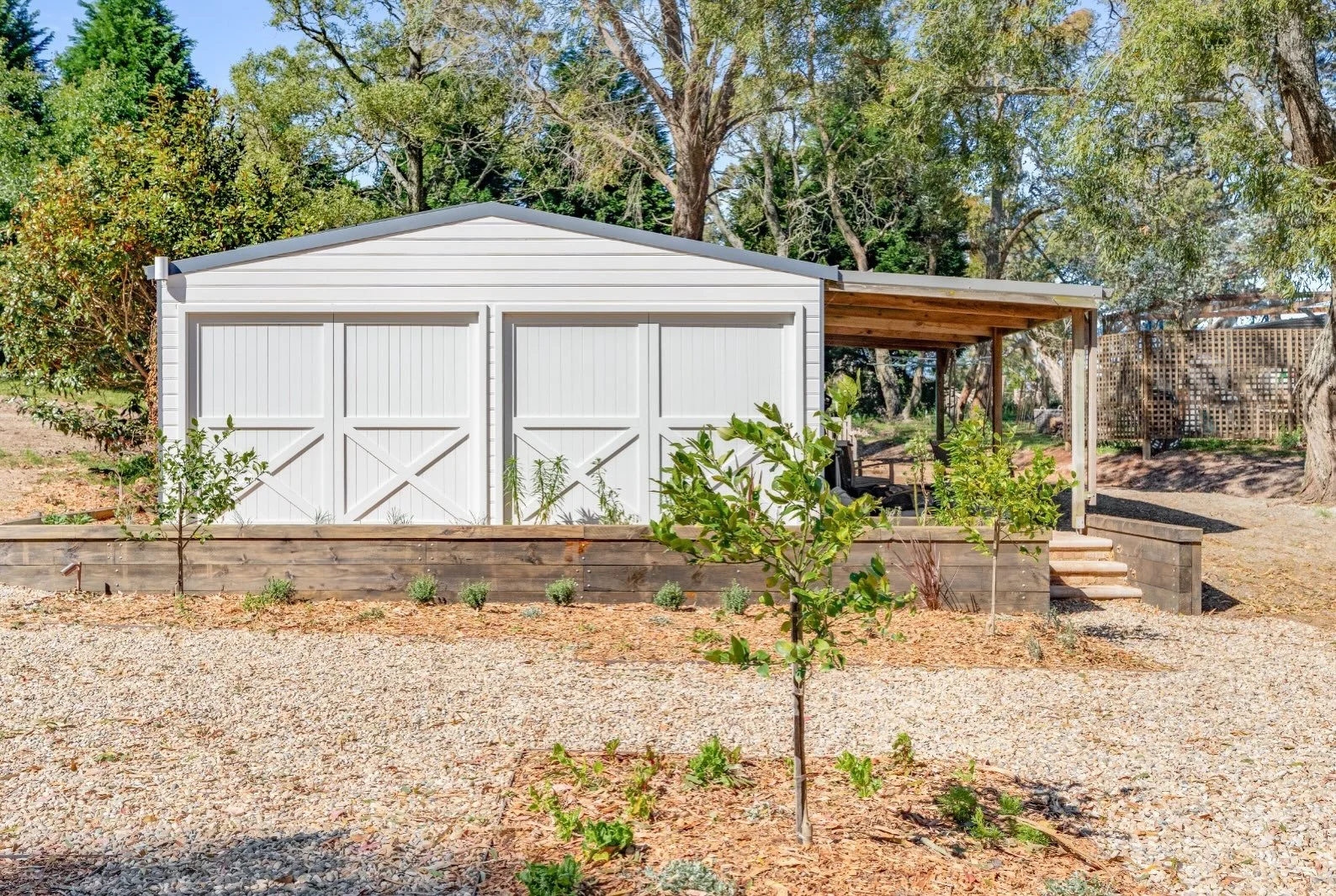 More than a shed. A considered studio set within the landscape.
