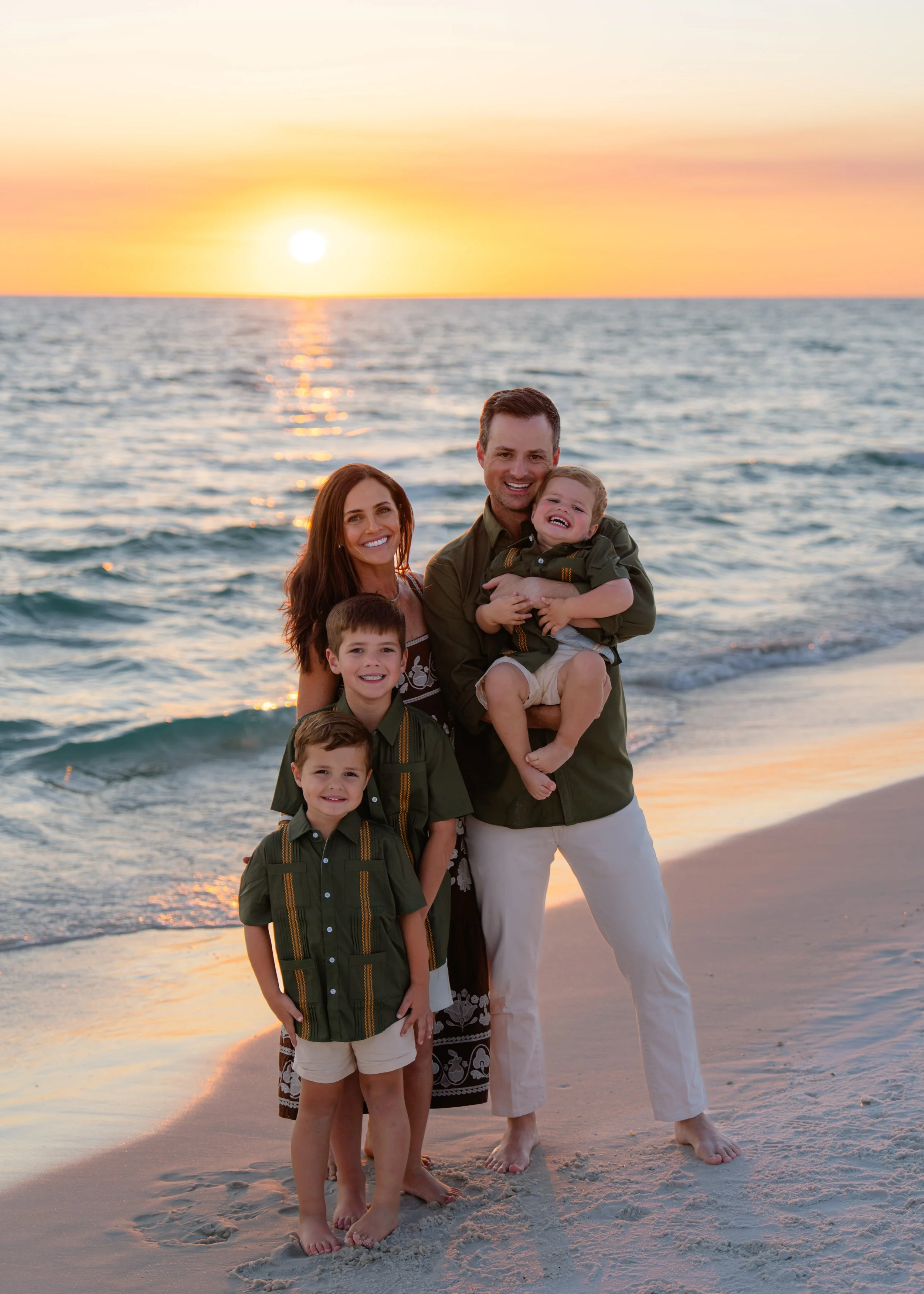 The Johnson Family - A Sunset to Remember