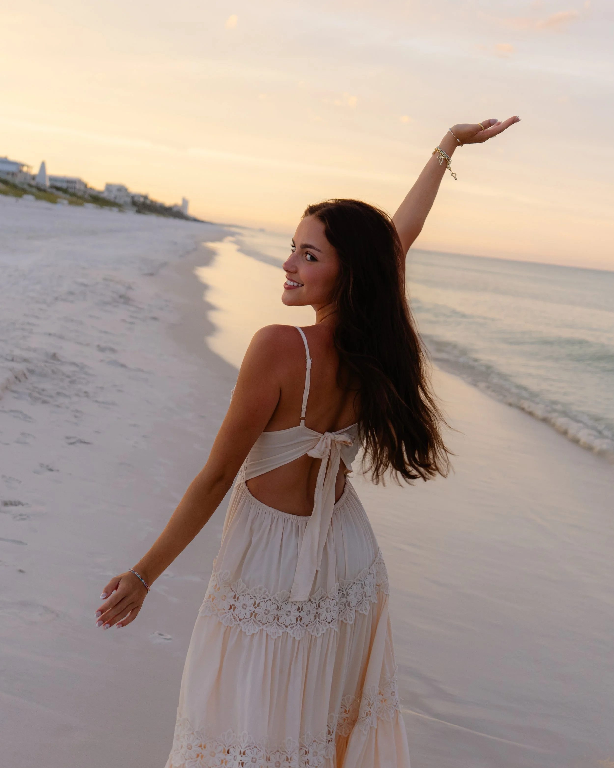 Portrait photo of sunrise in Watercolor and Seaside Florida, 30A Photographer