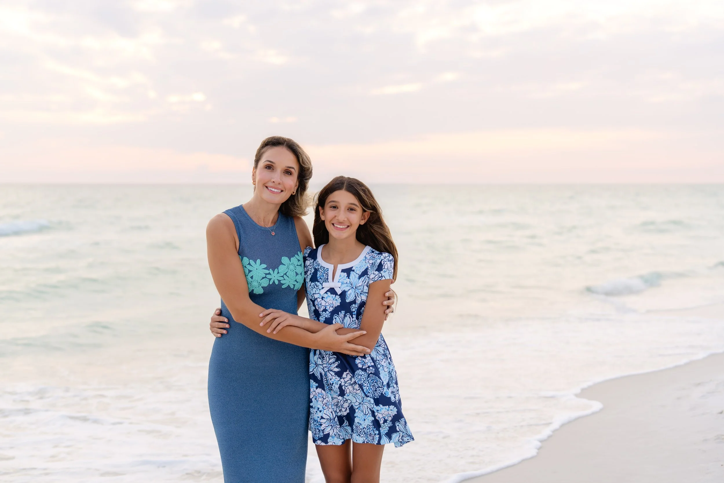 Family on the beach in 30A, Deer Lake State Park, Florida. 30A Photographer