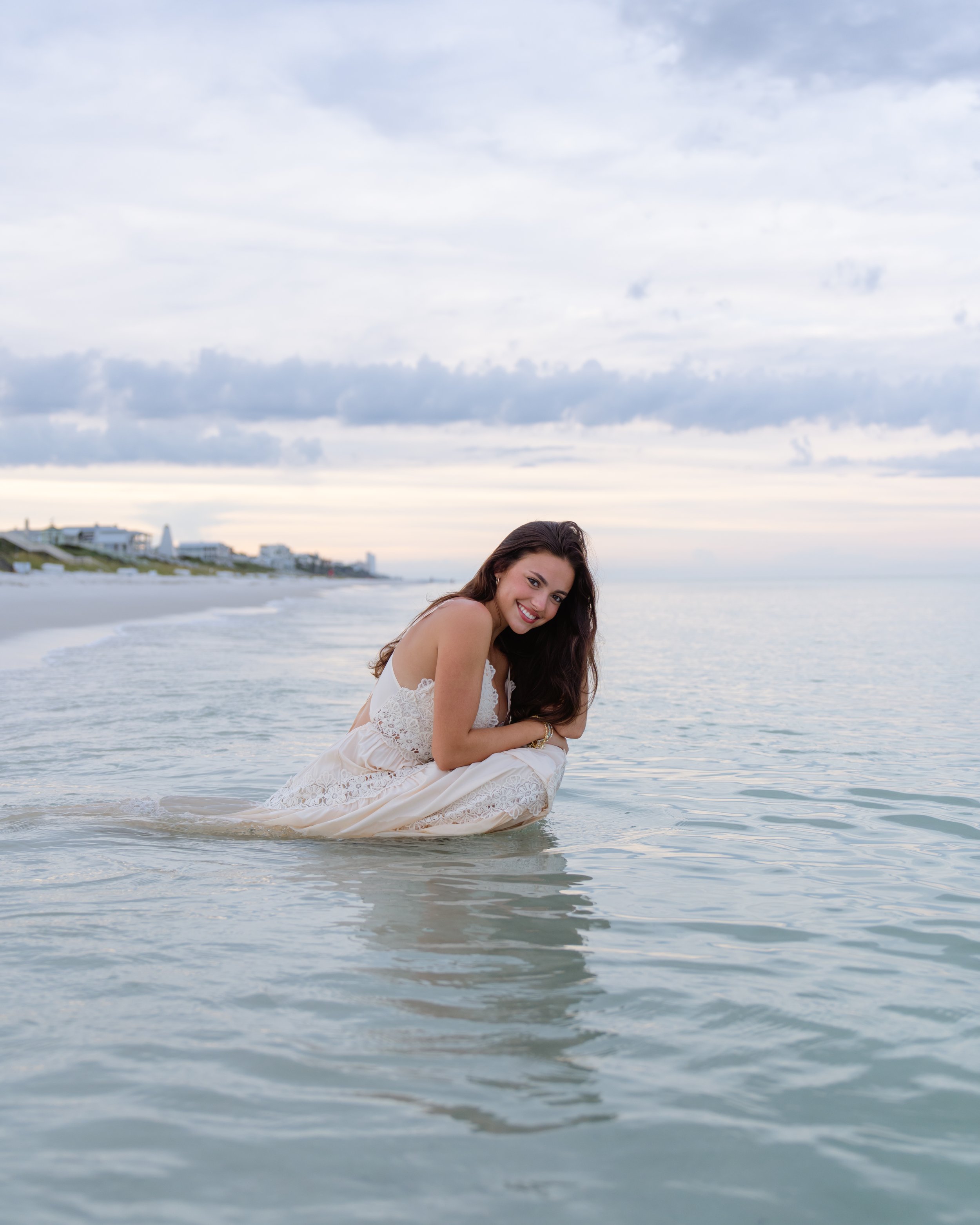 Portrait photo of sunrise in Watercolor and Seaside Florida, 30A Photographer