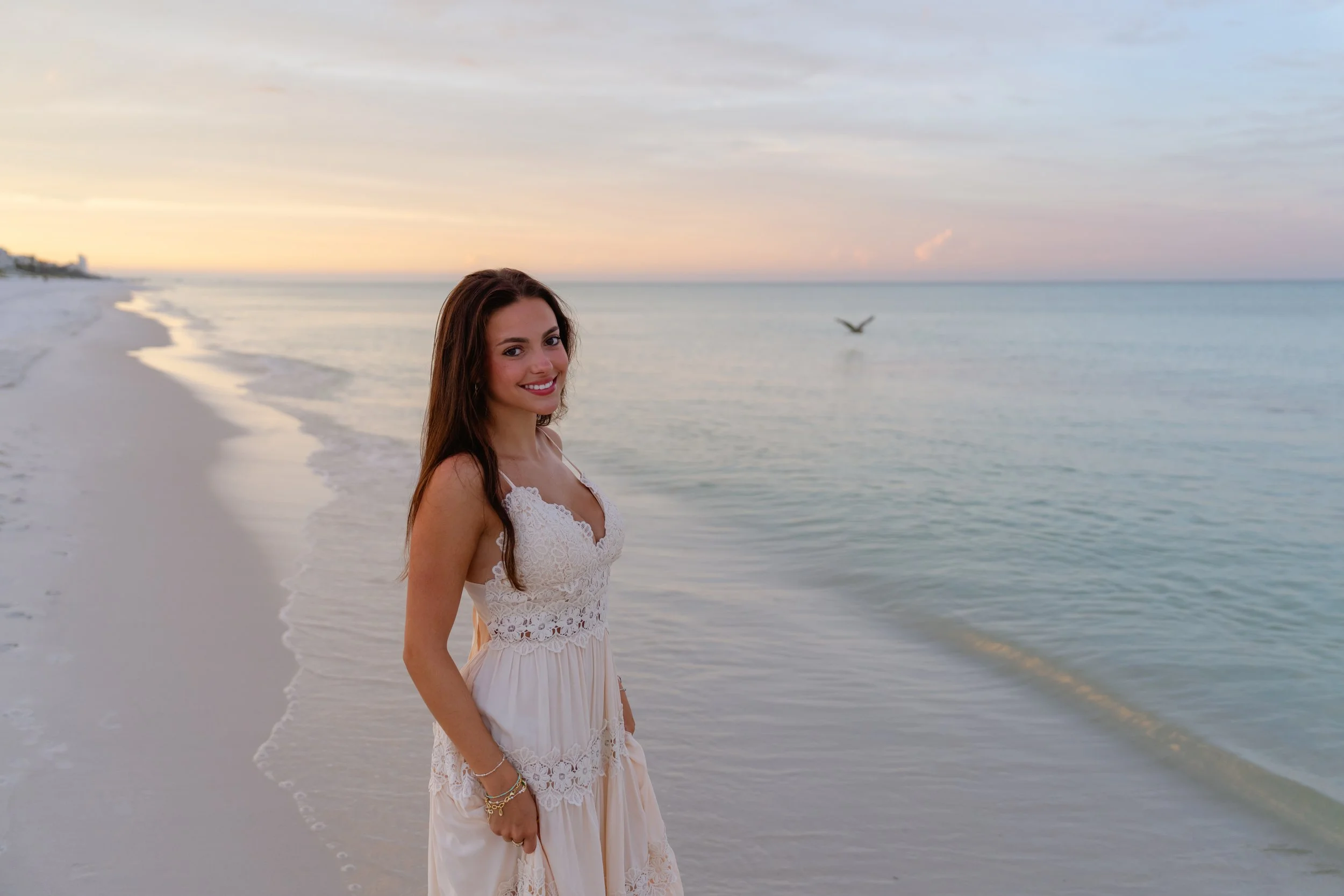 Portrait photo of sunrise in Watercolor and Seaside Florida, 30A Photographer