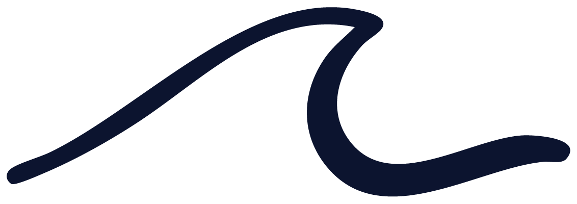 Simplified black silhouette of a fish.