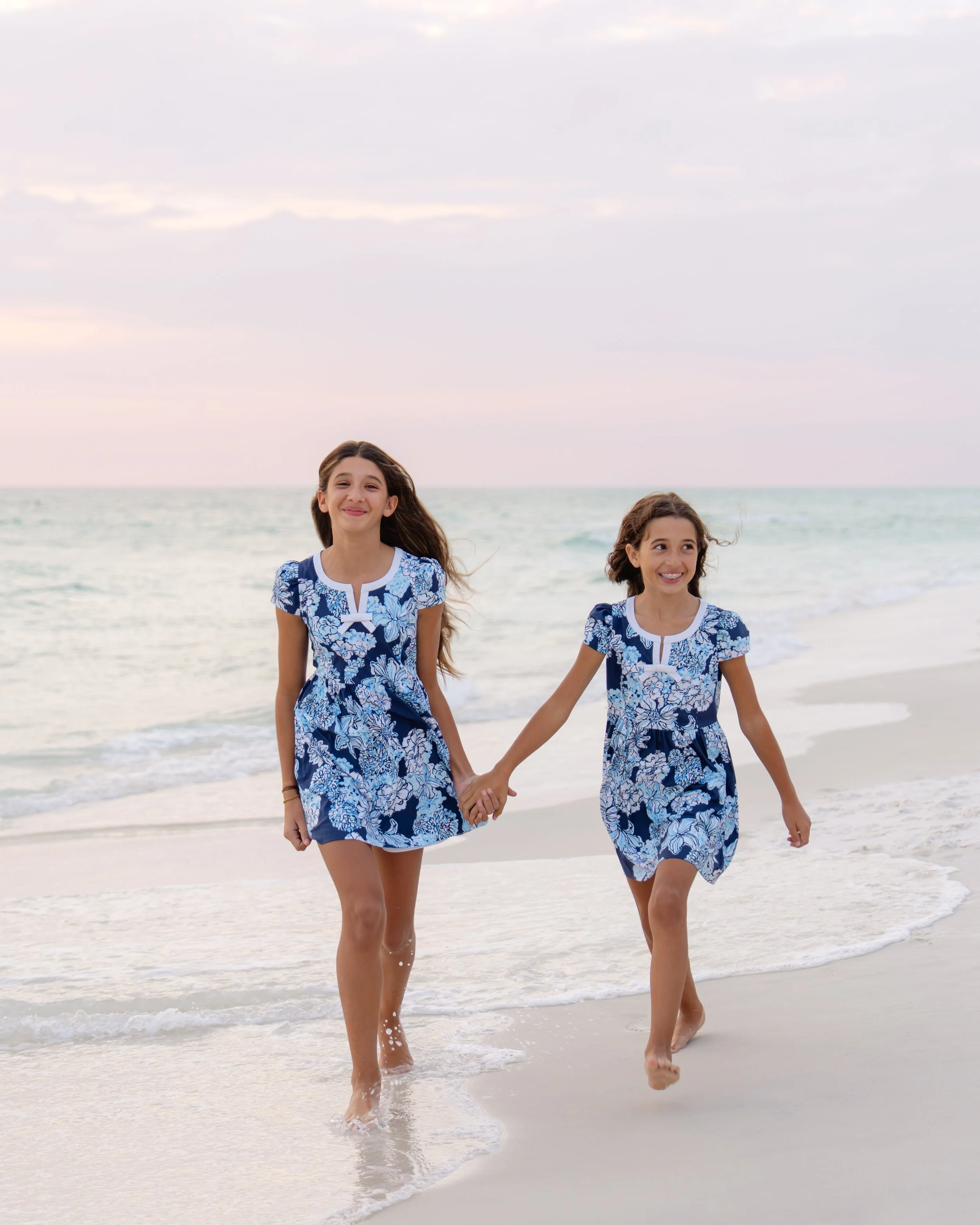 Family on the beach in 30A, Deer Lake State Park, Florida. 30A Photographer