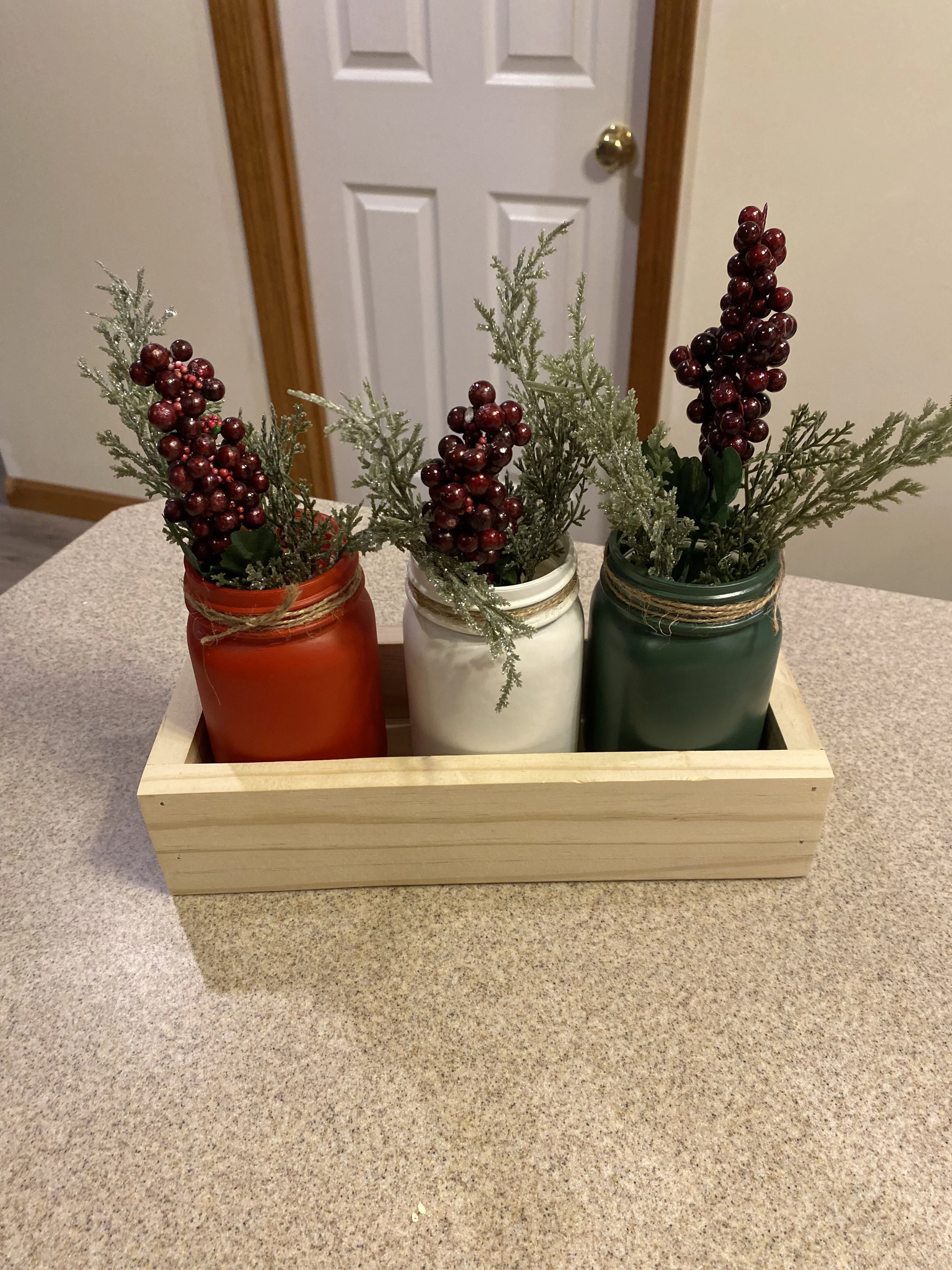 Mason Jar Centerpiece