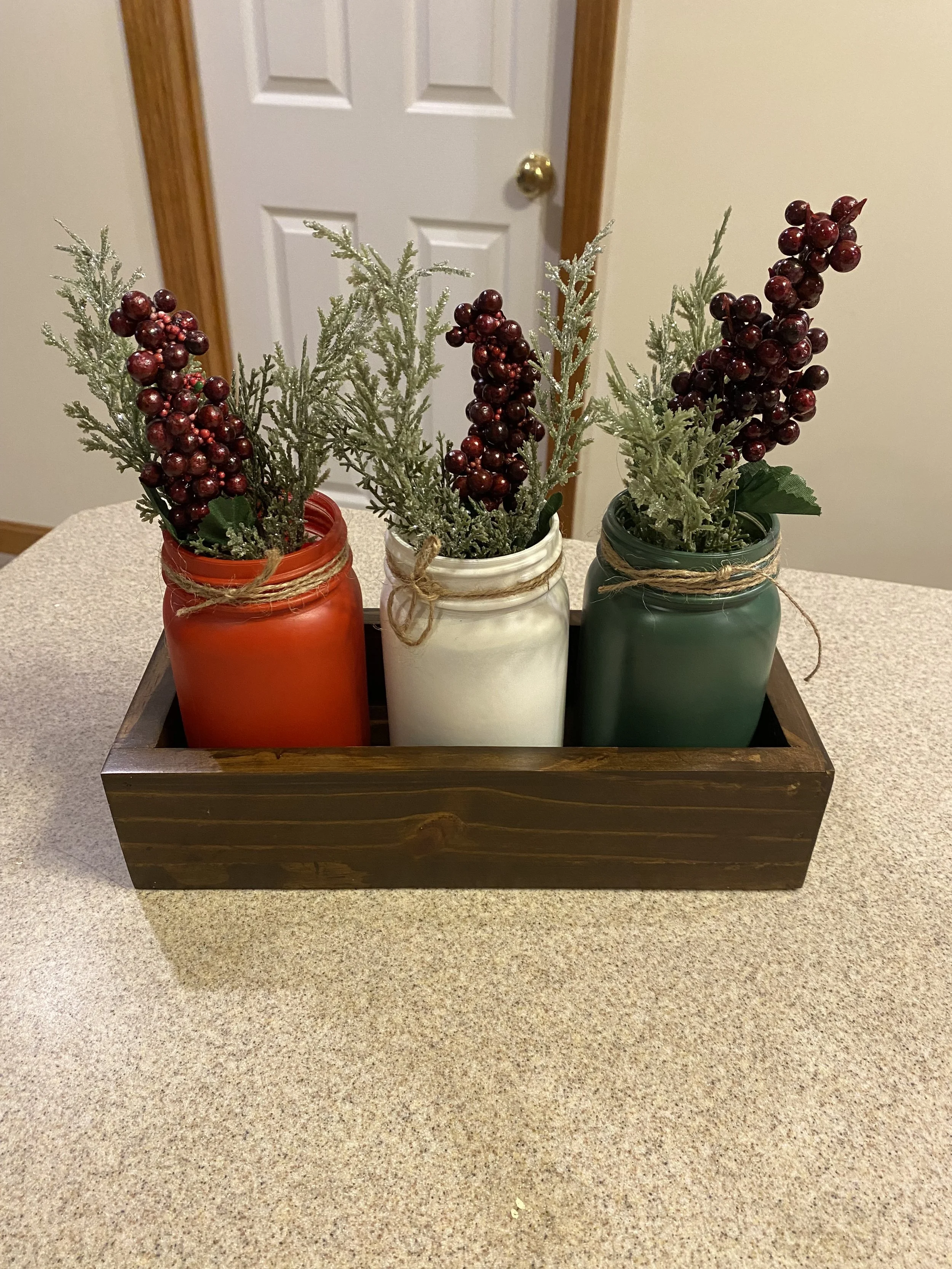 Mason Jar Centerpiece