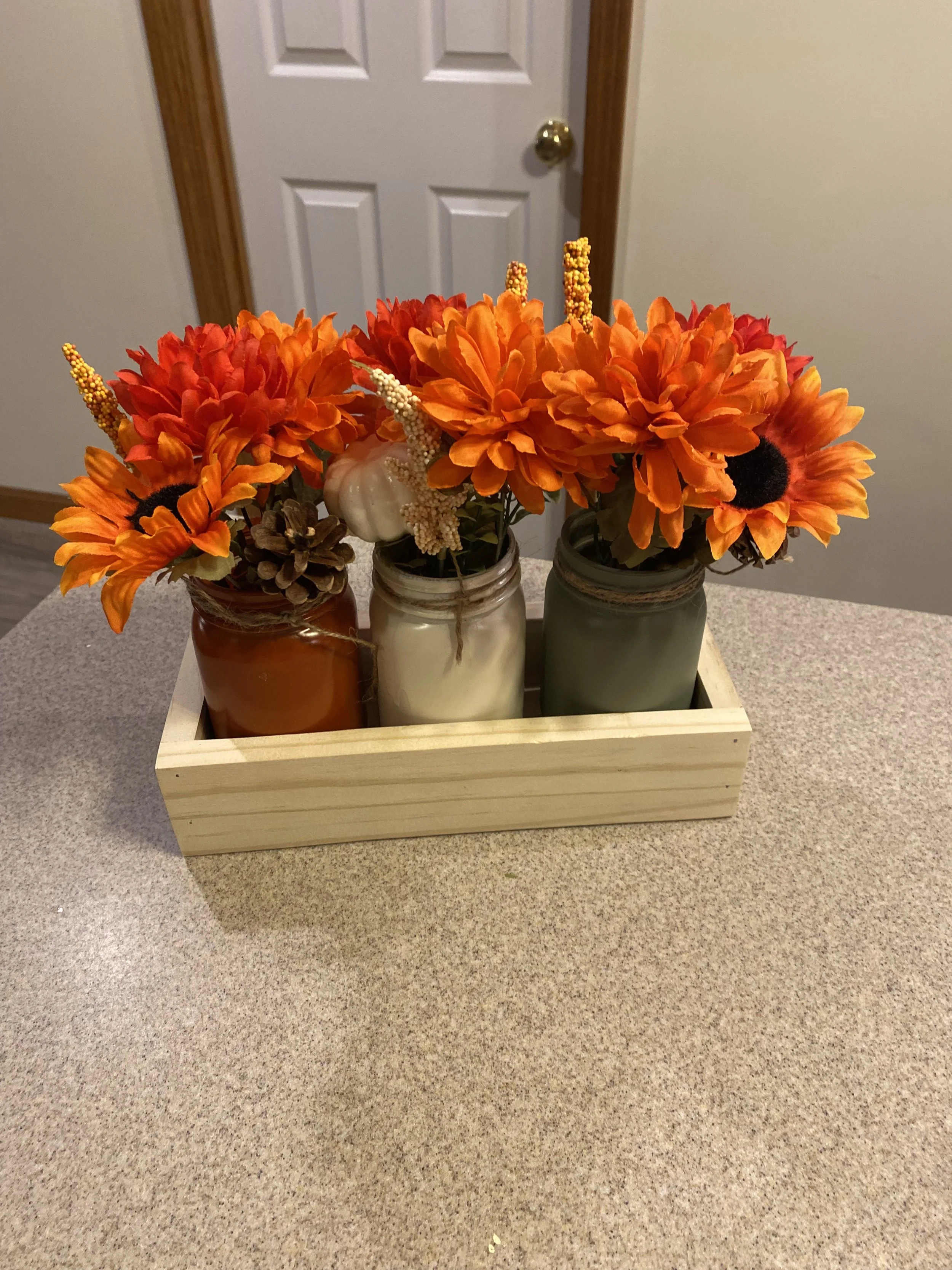 Mason Jar Centerpiece