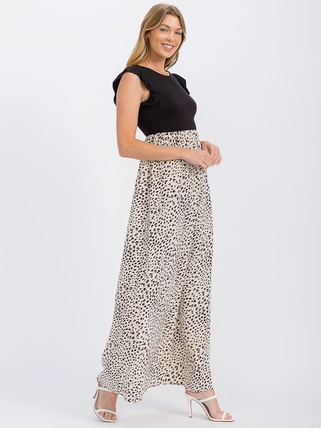 The Chloe Animal Print Maxi Dress