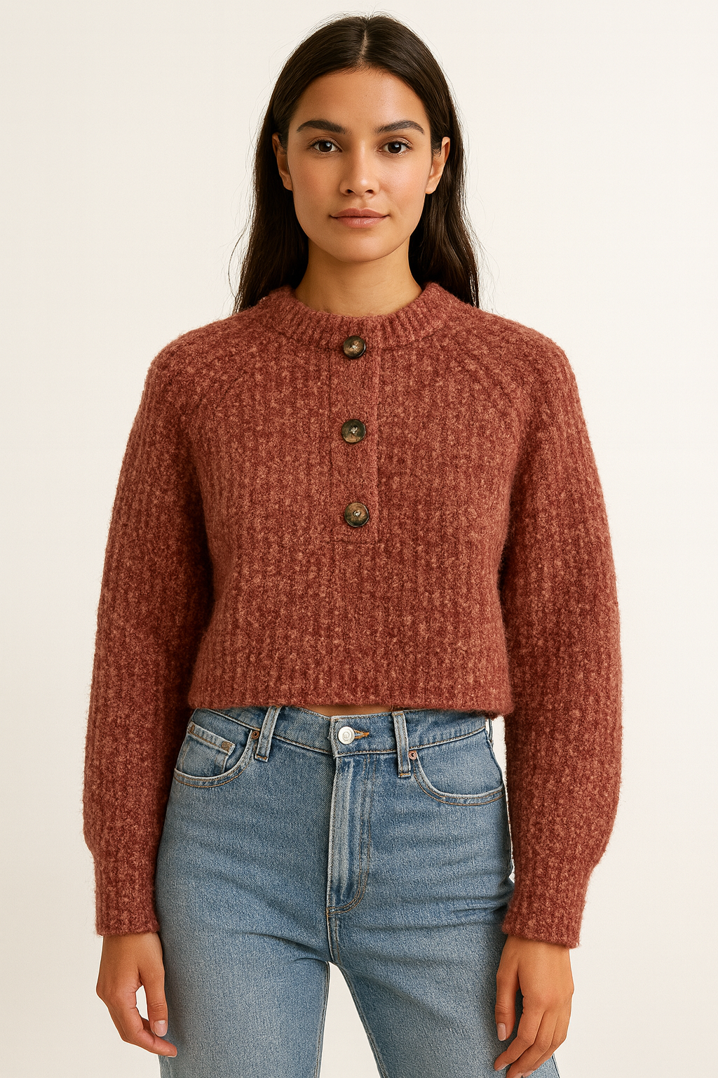 Blushwood Crop Knit