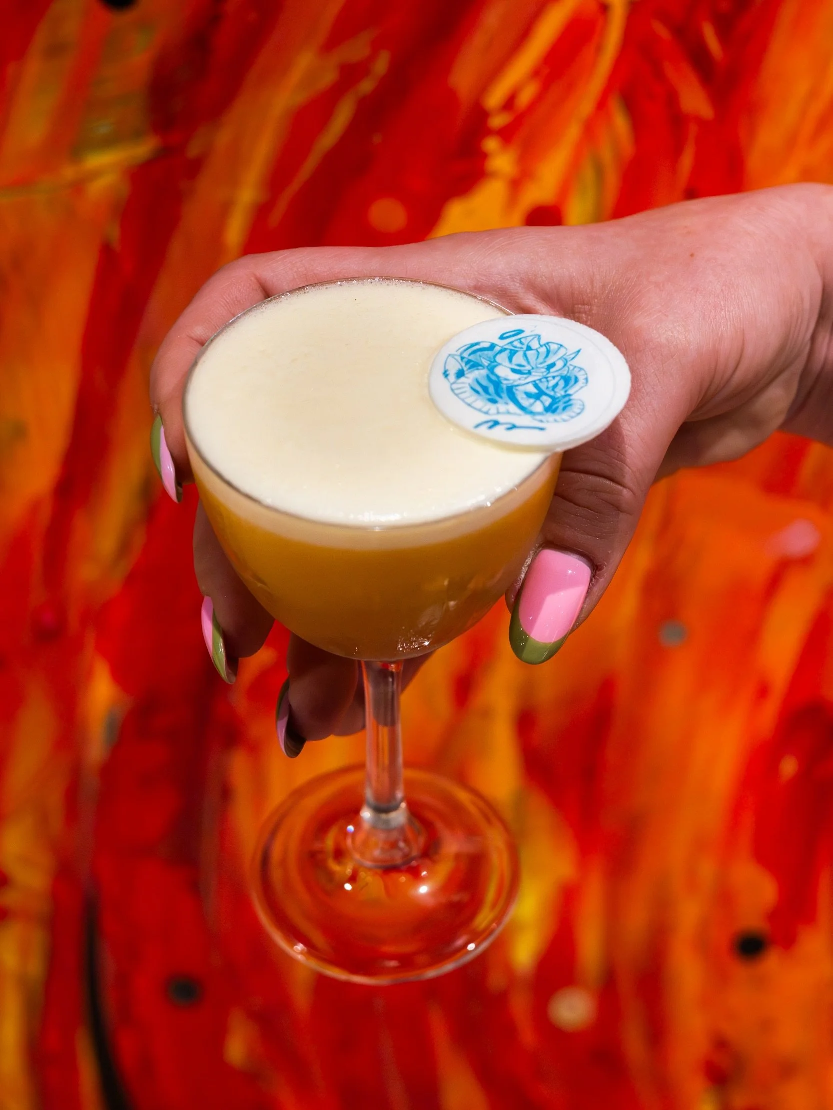 Only tomorrow night taste Our collaboartive drink created by 
Davee x @hedwigs.club ✨✨✨