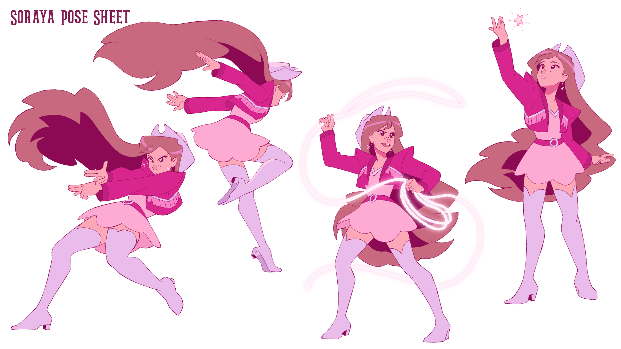 Soraya Pose Sheet
