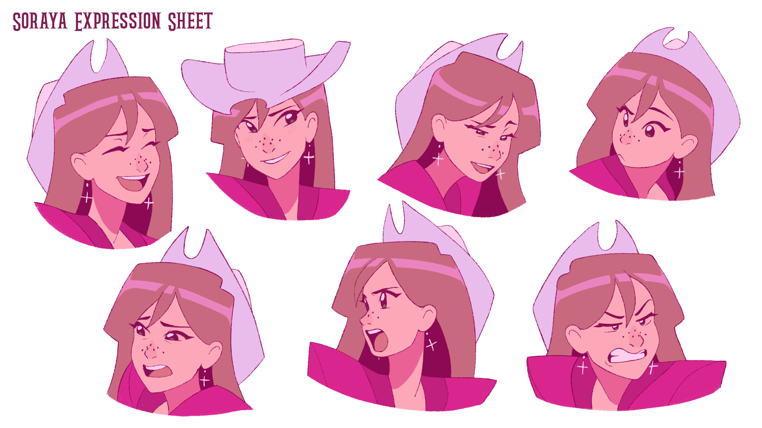 Soraya Expression Sheet
