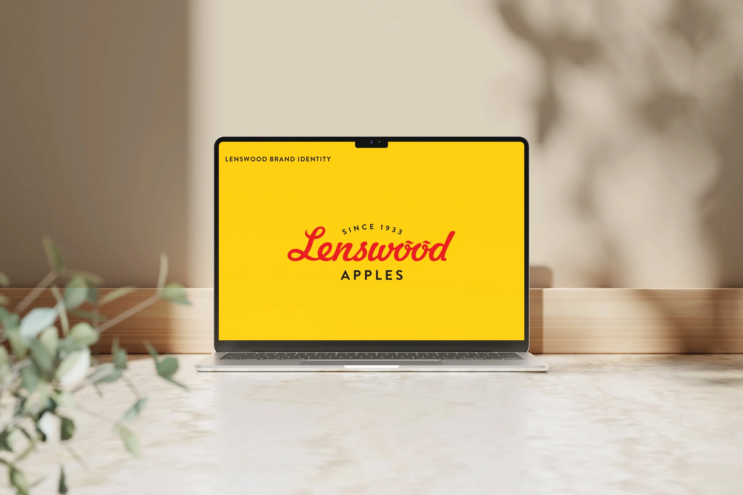 Lenswood Apples brand identity system — Influx Creative