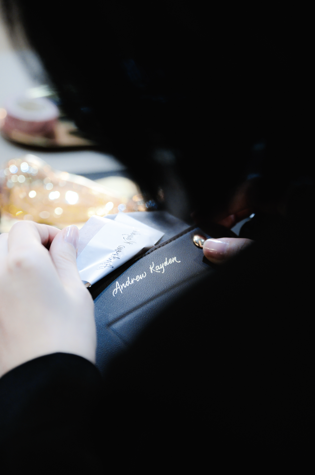 Hotfoiling on Leather