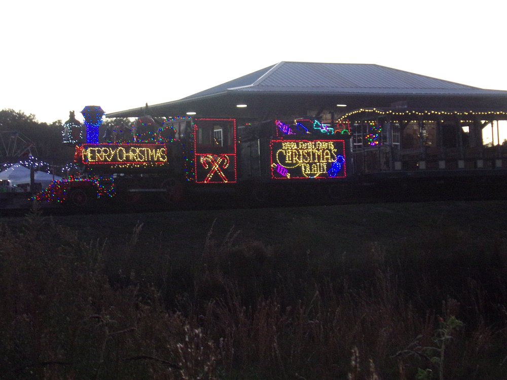 Christmas Train at Kirby Farms