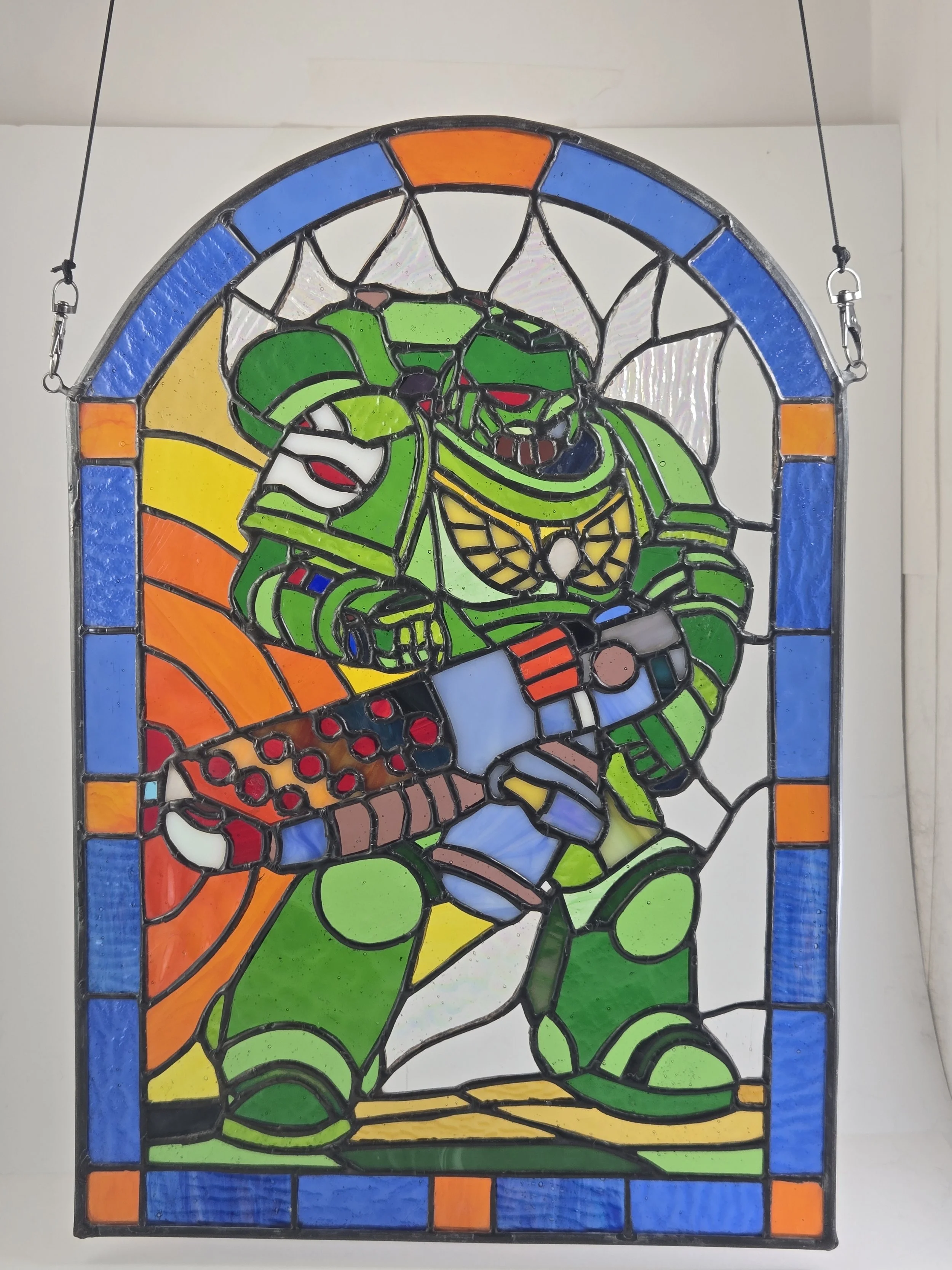 Stained Glass Future Crusader