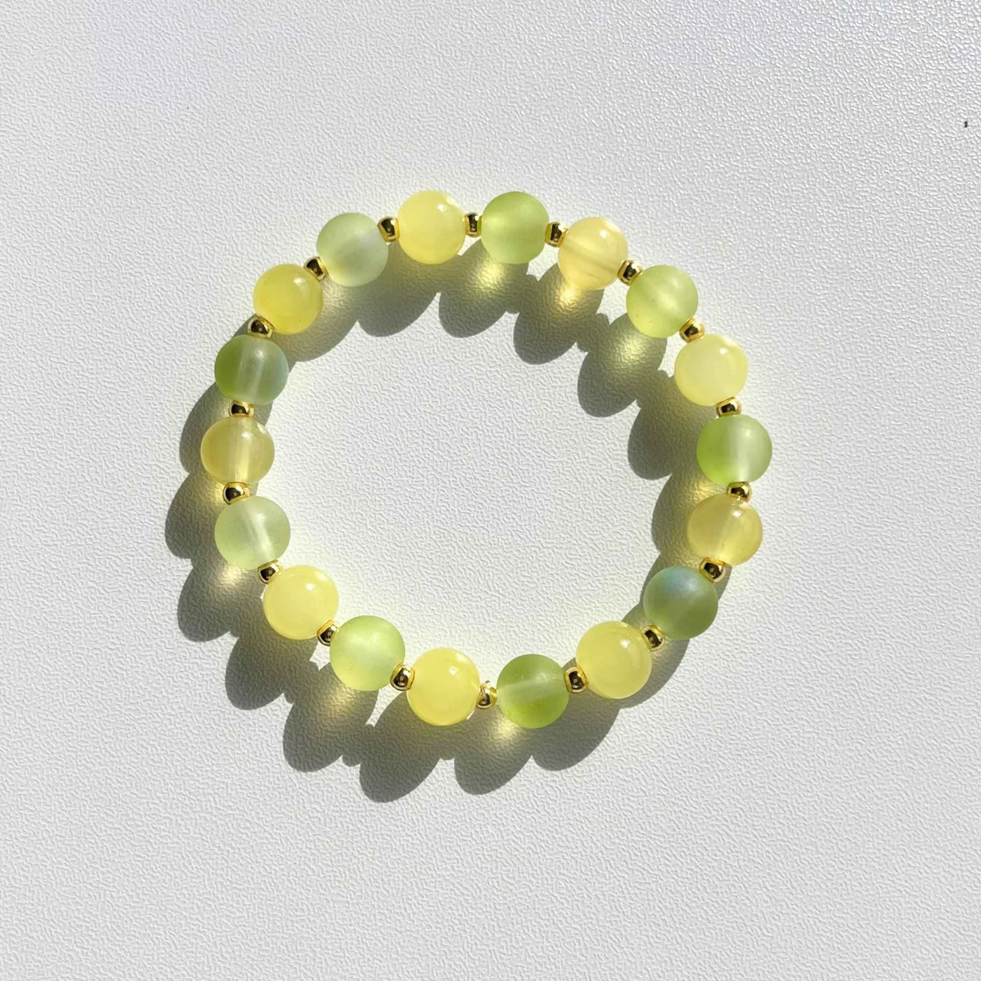 Solar Plexus & Heart Chakra Bracelet