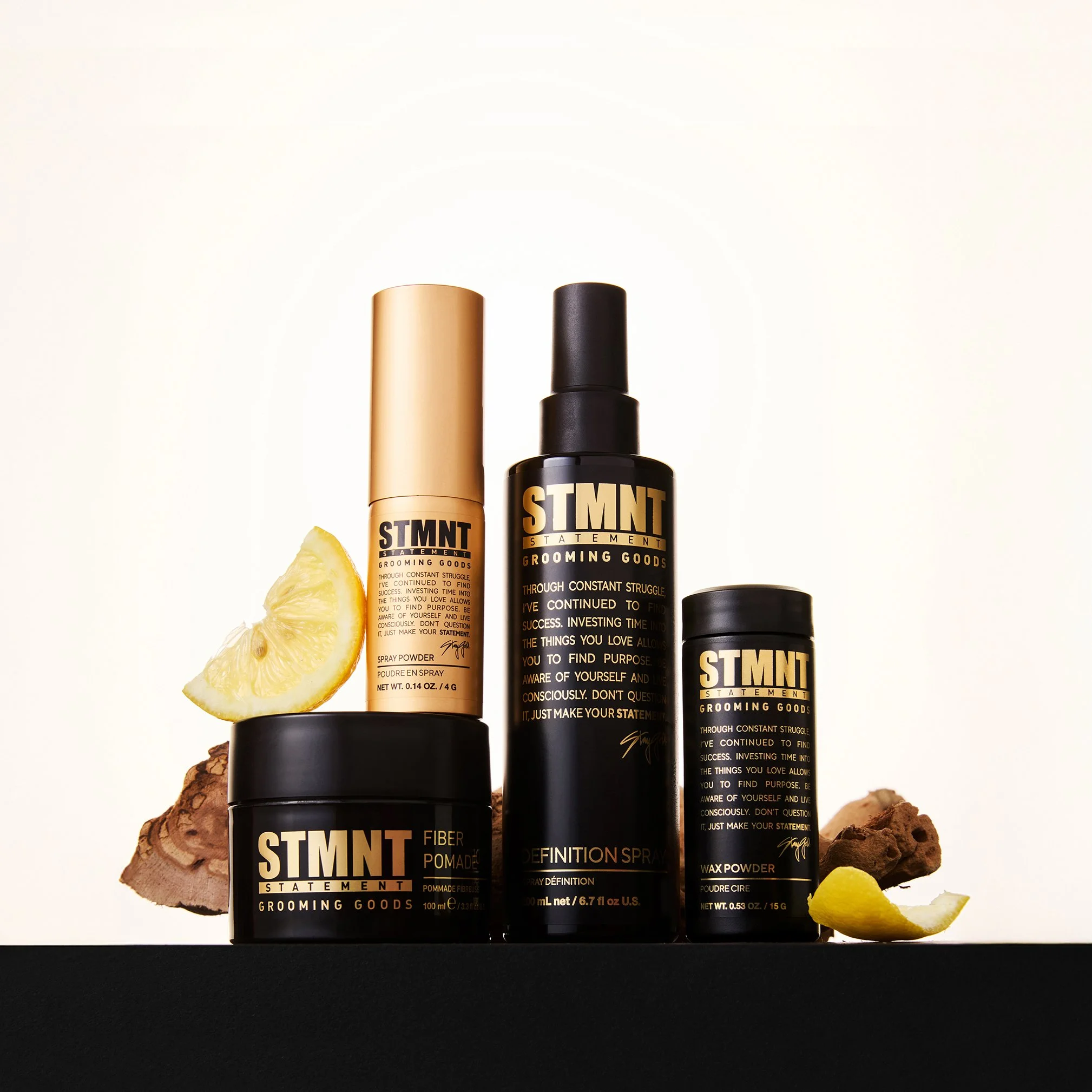 STMNT formavimo priemonės profesionaliam plaukų stiliui