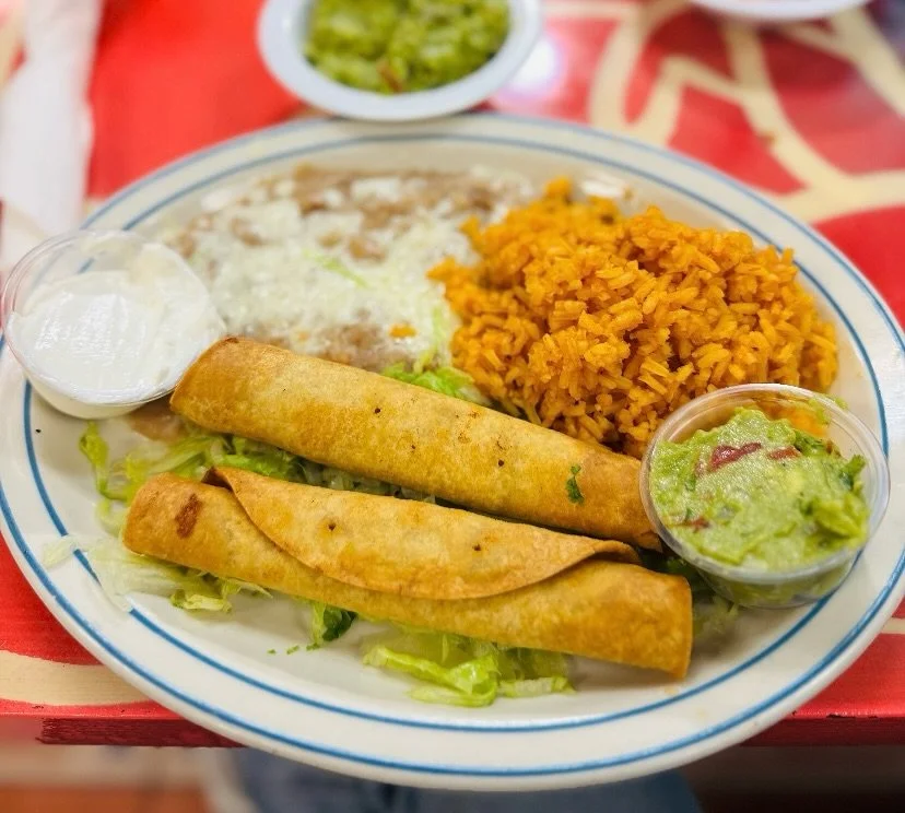 Here at Sergio&rsquo;s, Cada plato tiene coraz&oacute;n. 
Try our Seasoned Potato Taquitos. Crunchy, tasty, and served with all the good stuff: Arroz, frijoles, sour cream, guac. Plus chips y salsa reci&eacute;n hecha just like home.
Stop in y deja q