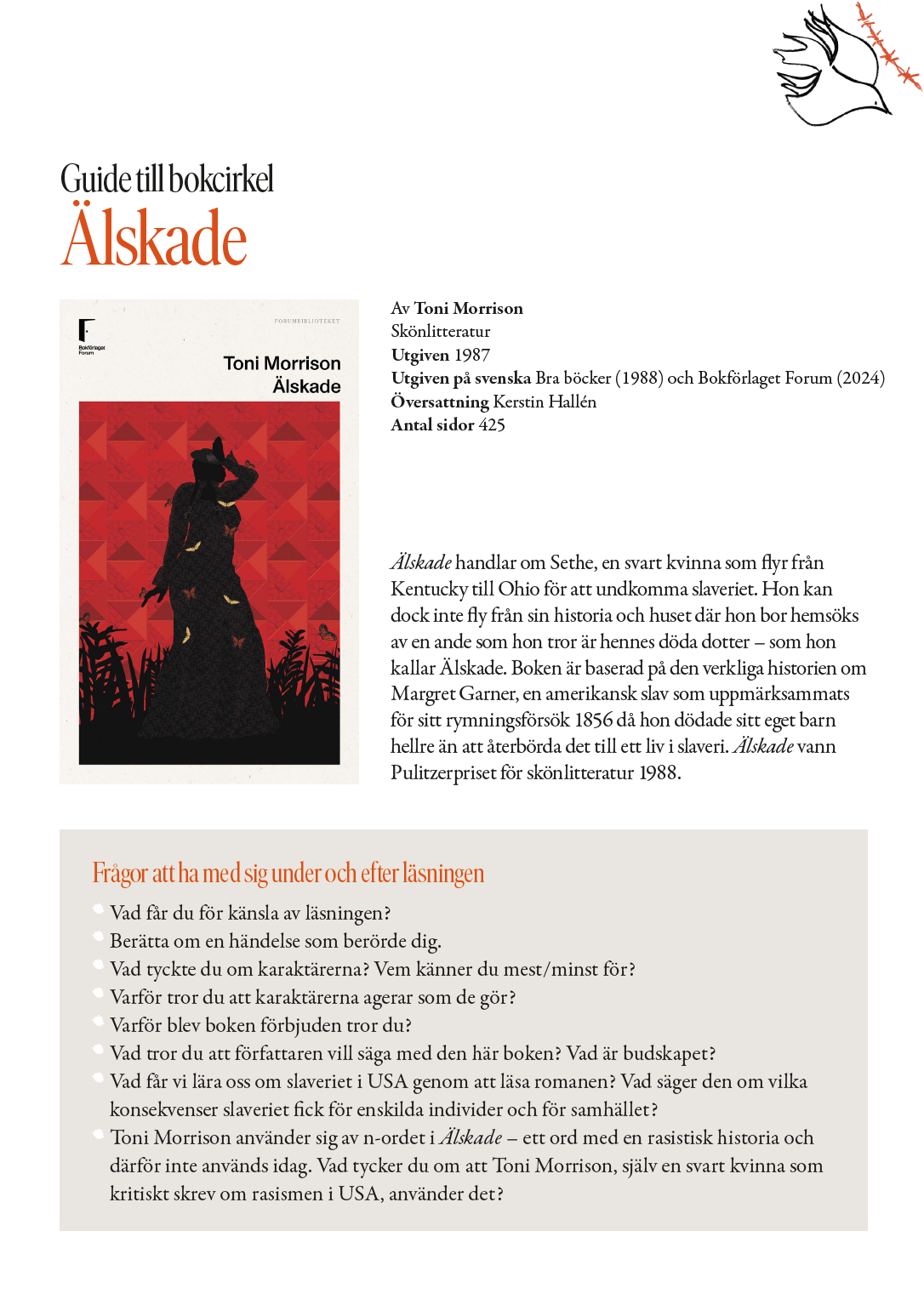 Bokcirkel – Älskade