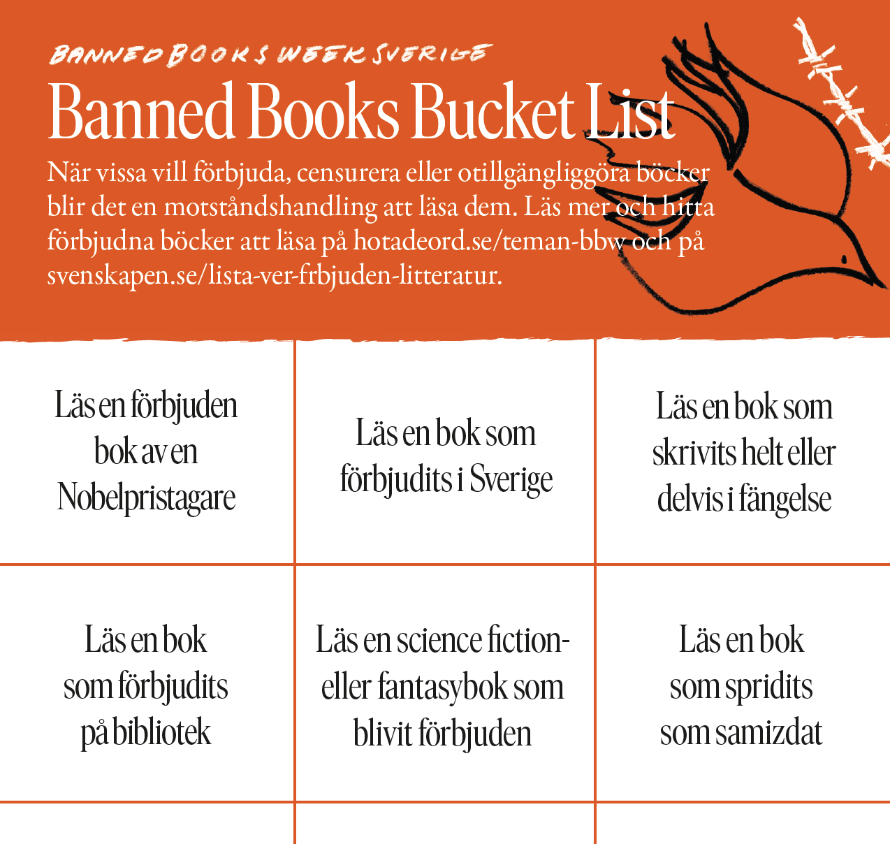 Banned Books Bucket list